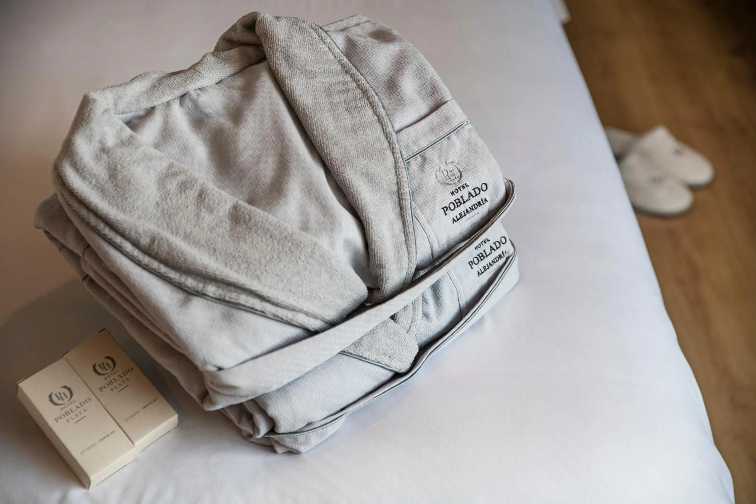 towels in Hotel Poblado Alejandria