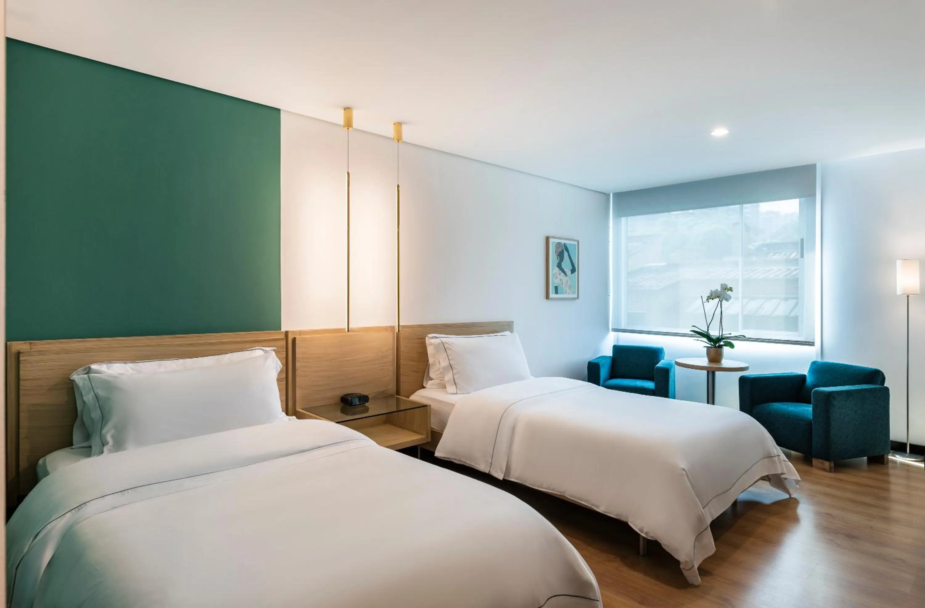 Bed in Hotel Poblado Alejandria