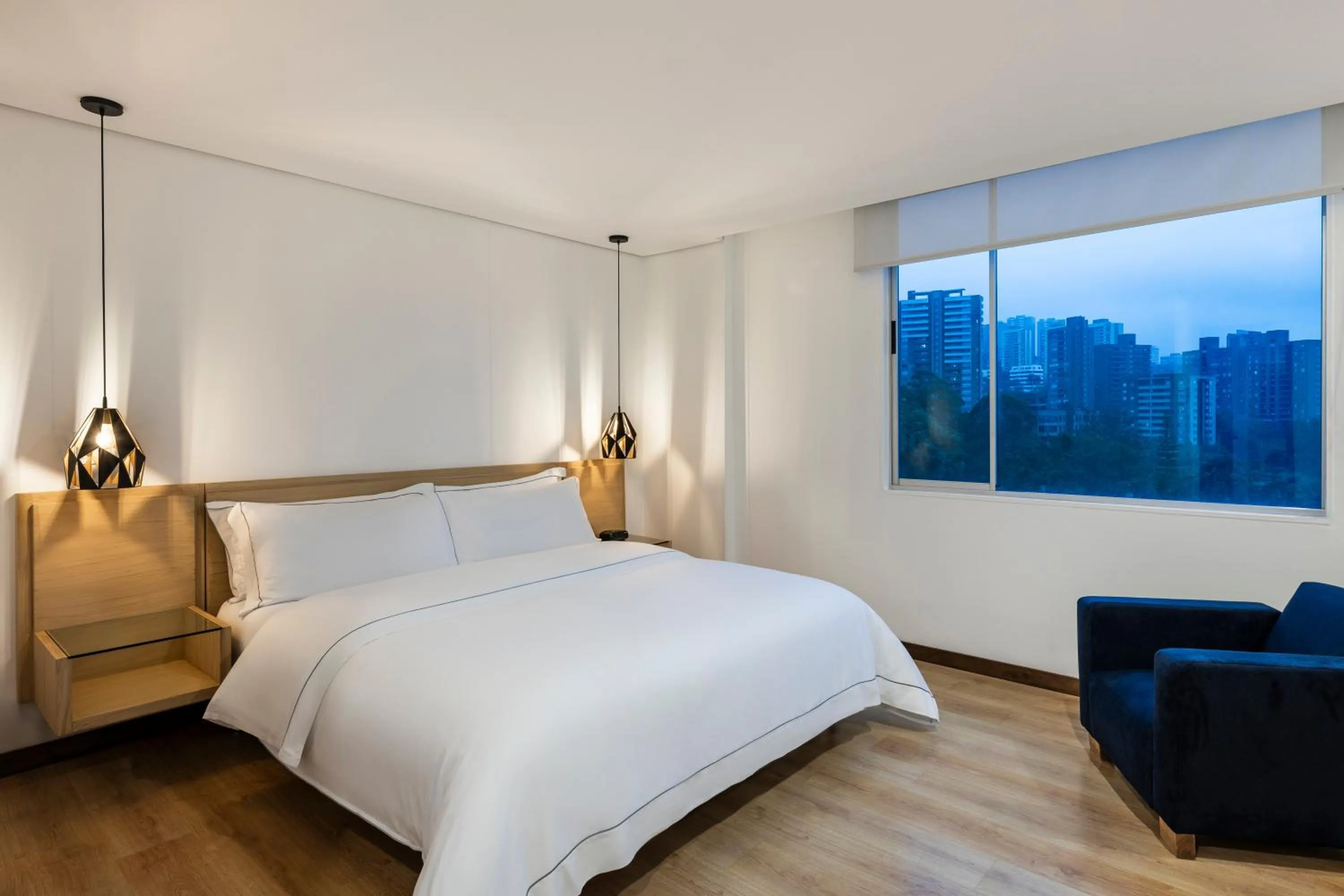 Bed in Hotel Poblado Alejandria