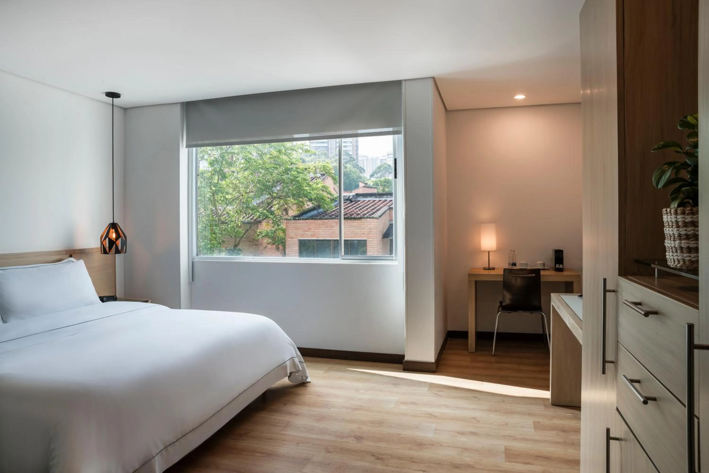 Bed in Hotel Poblado Alejandria