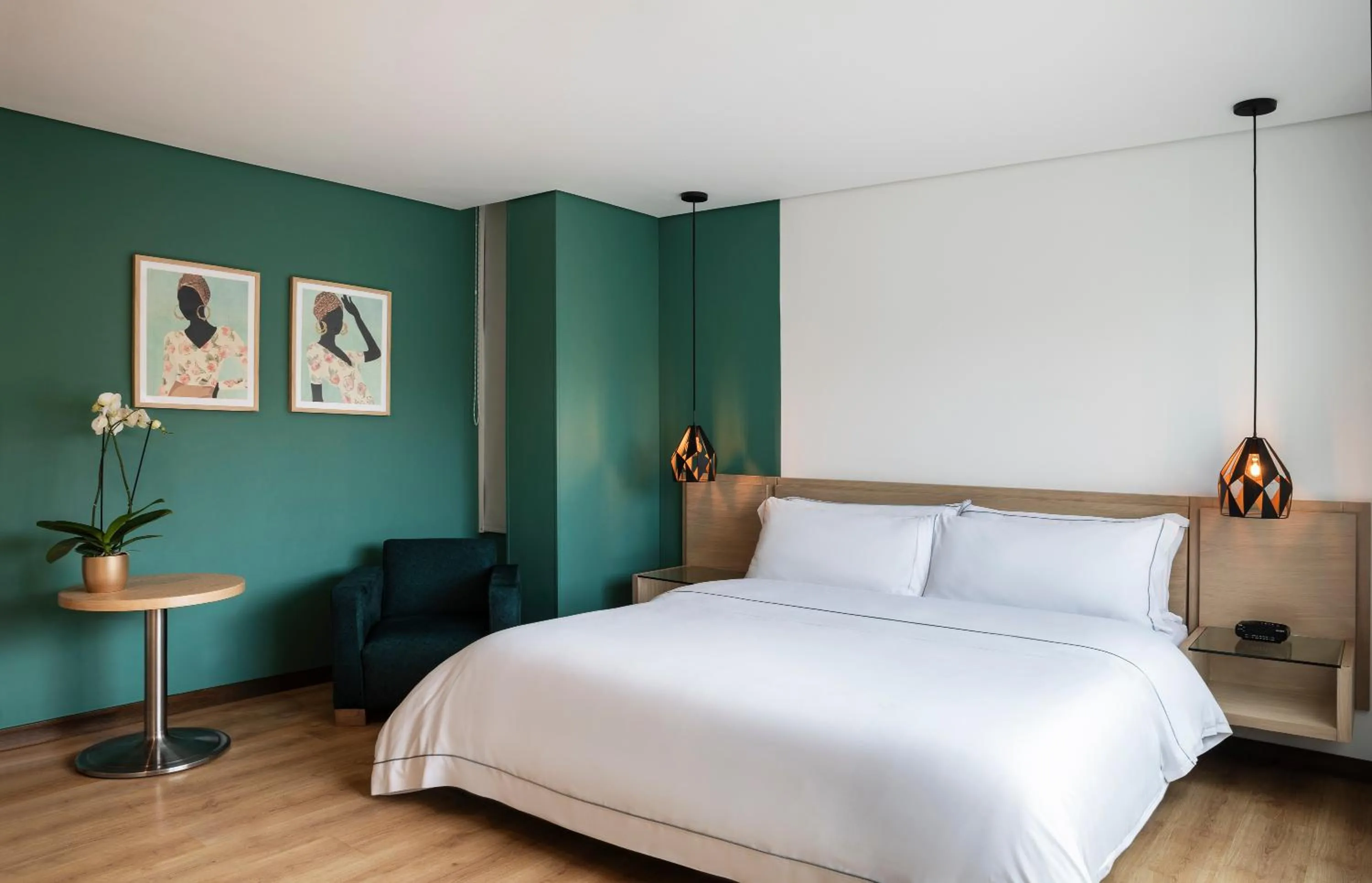 Bed in Hotel Poblado Alejandria