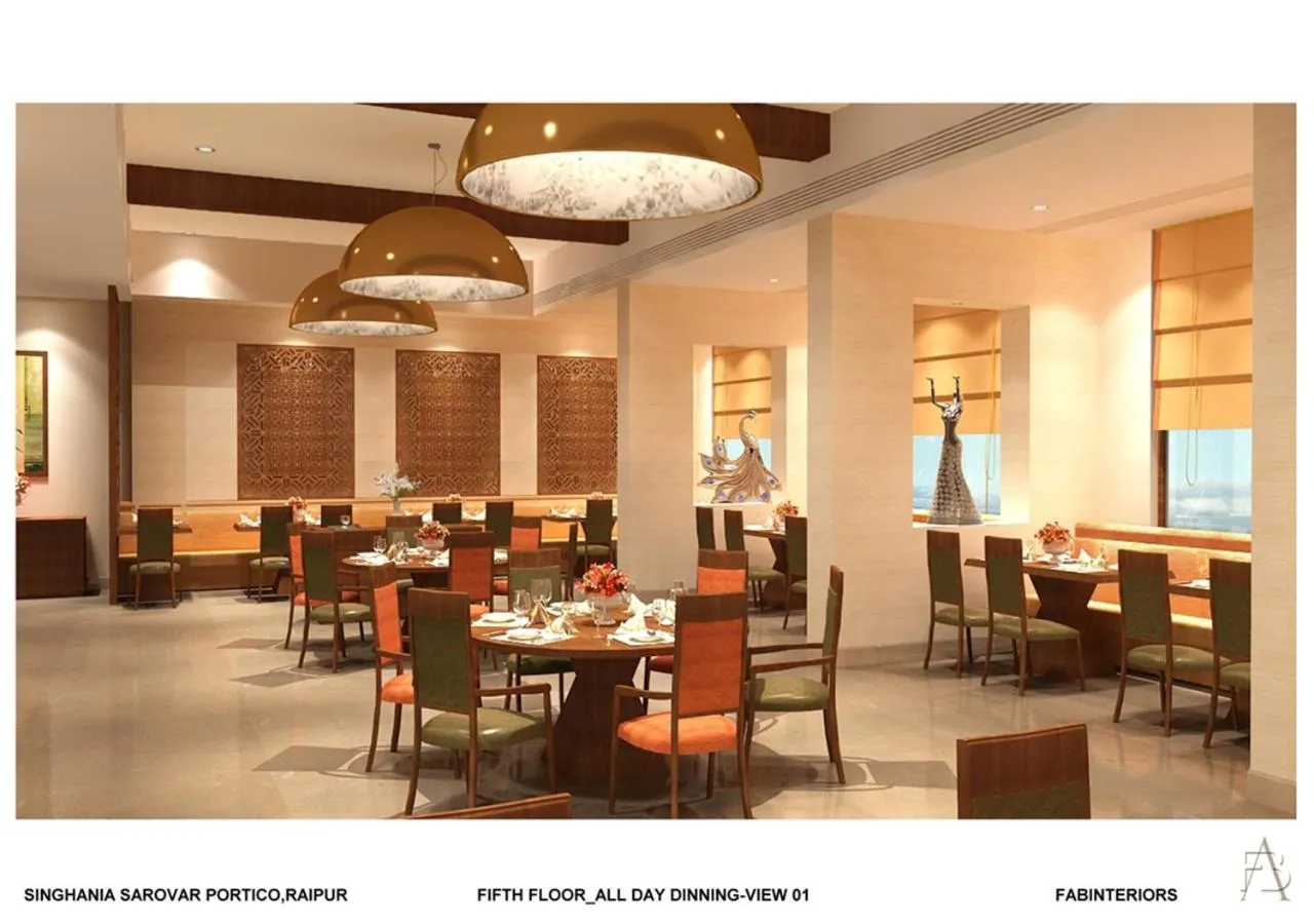 Restaurant/places to eat in Singhania Sarovar Portico