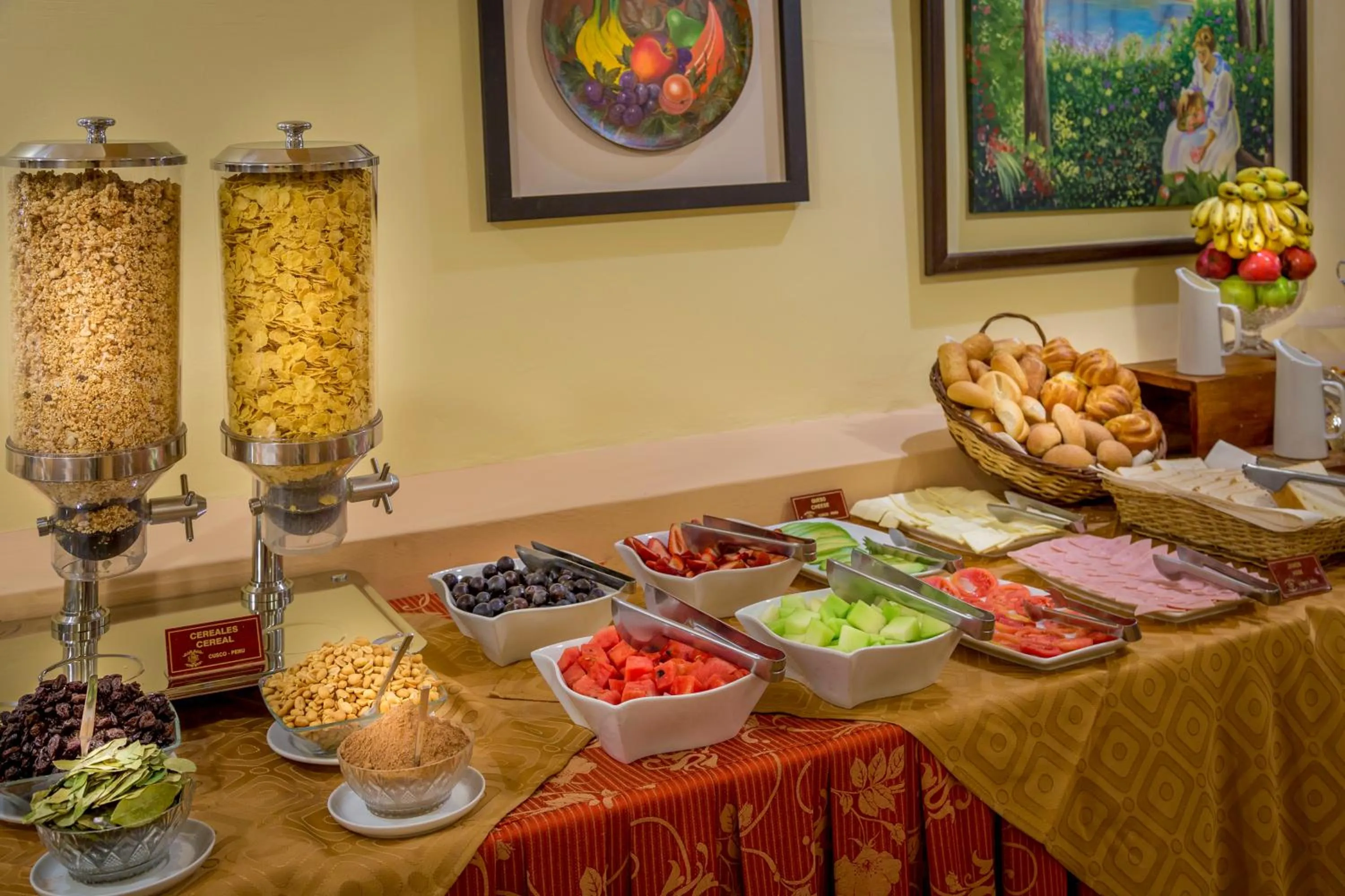 Dining area in El Virrey Boutique