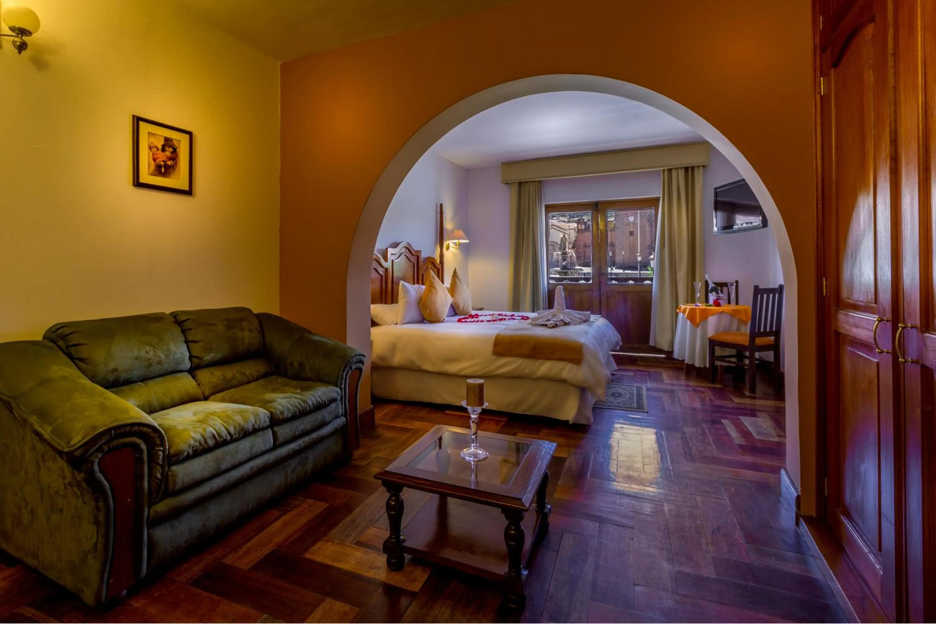 Bedroom, Bed in El Virrey Boutique