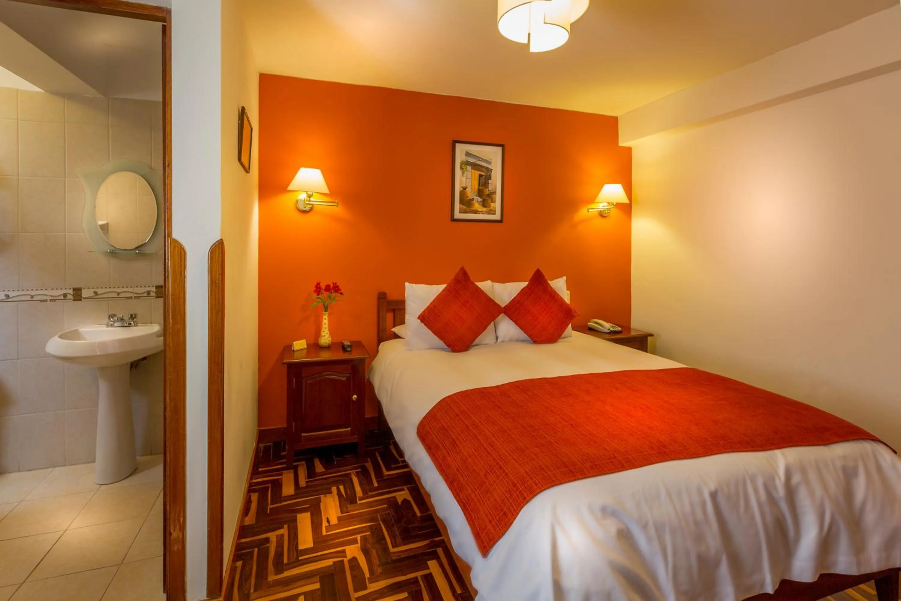 Bedroom, Bed in El Virrey Boutique