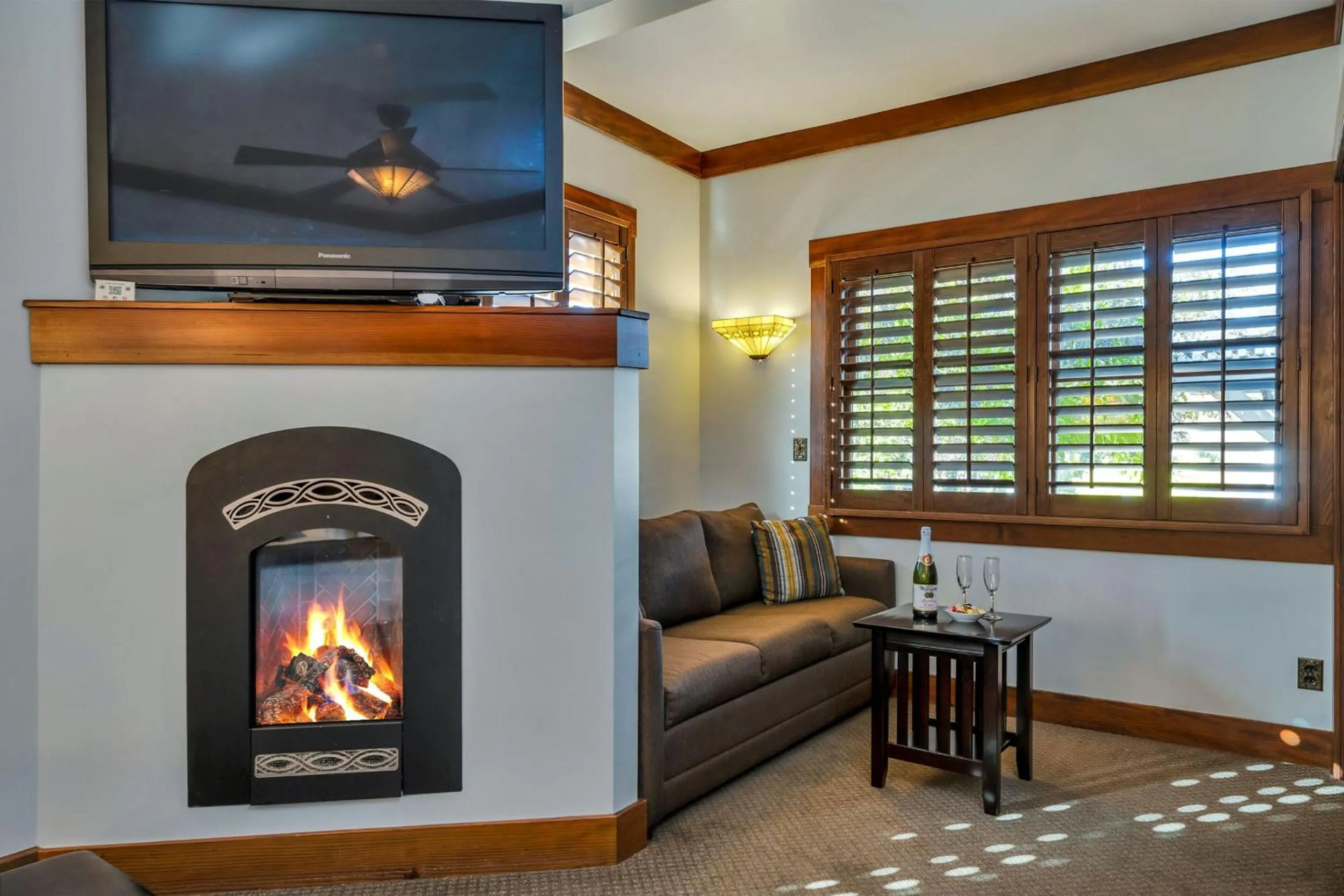 TV and multimedia in Calistoga Wine Way Inn