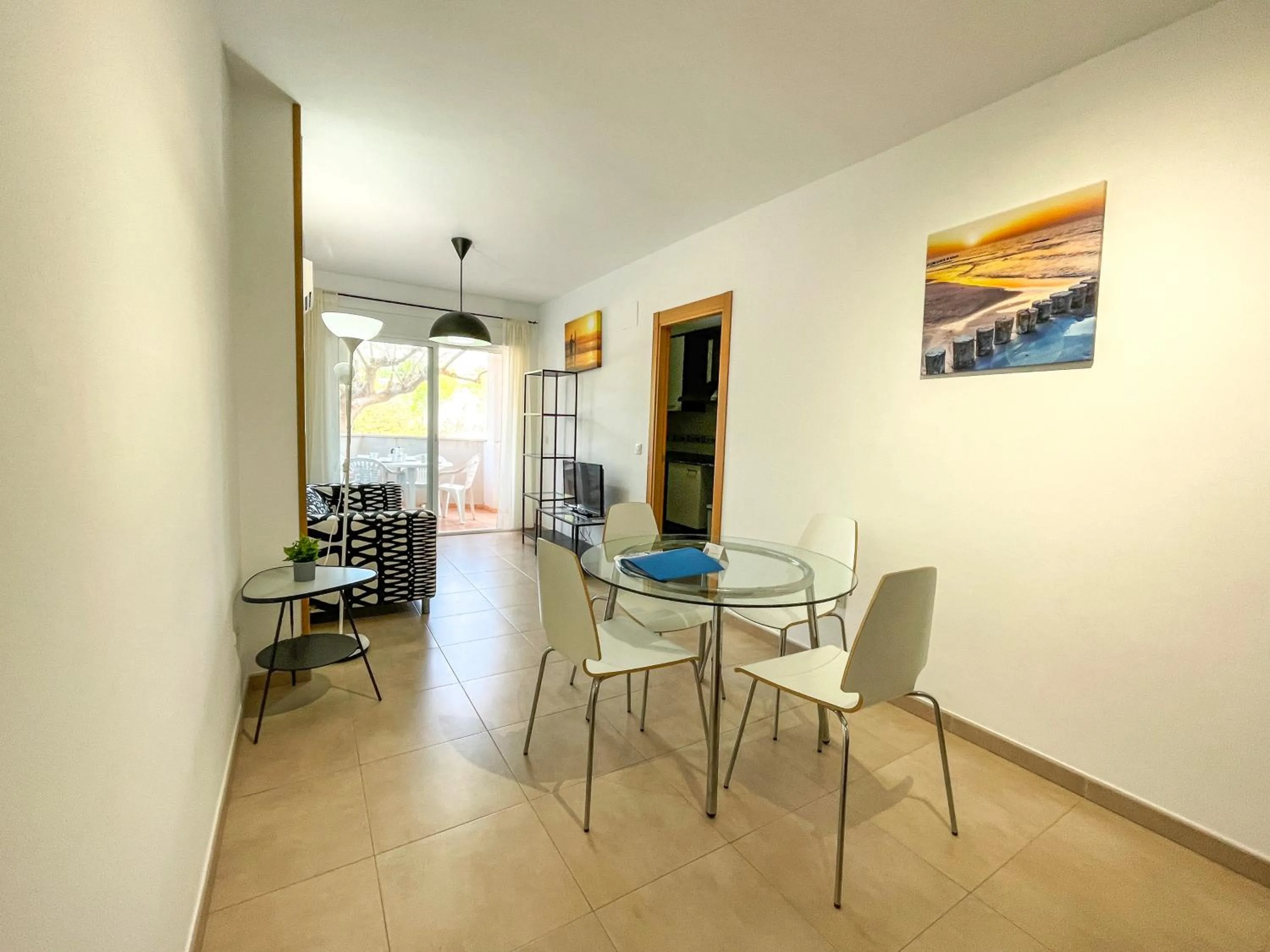 Living room in Apartamentos Neptuno 3000