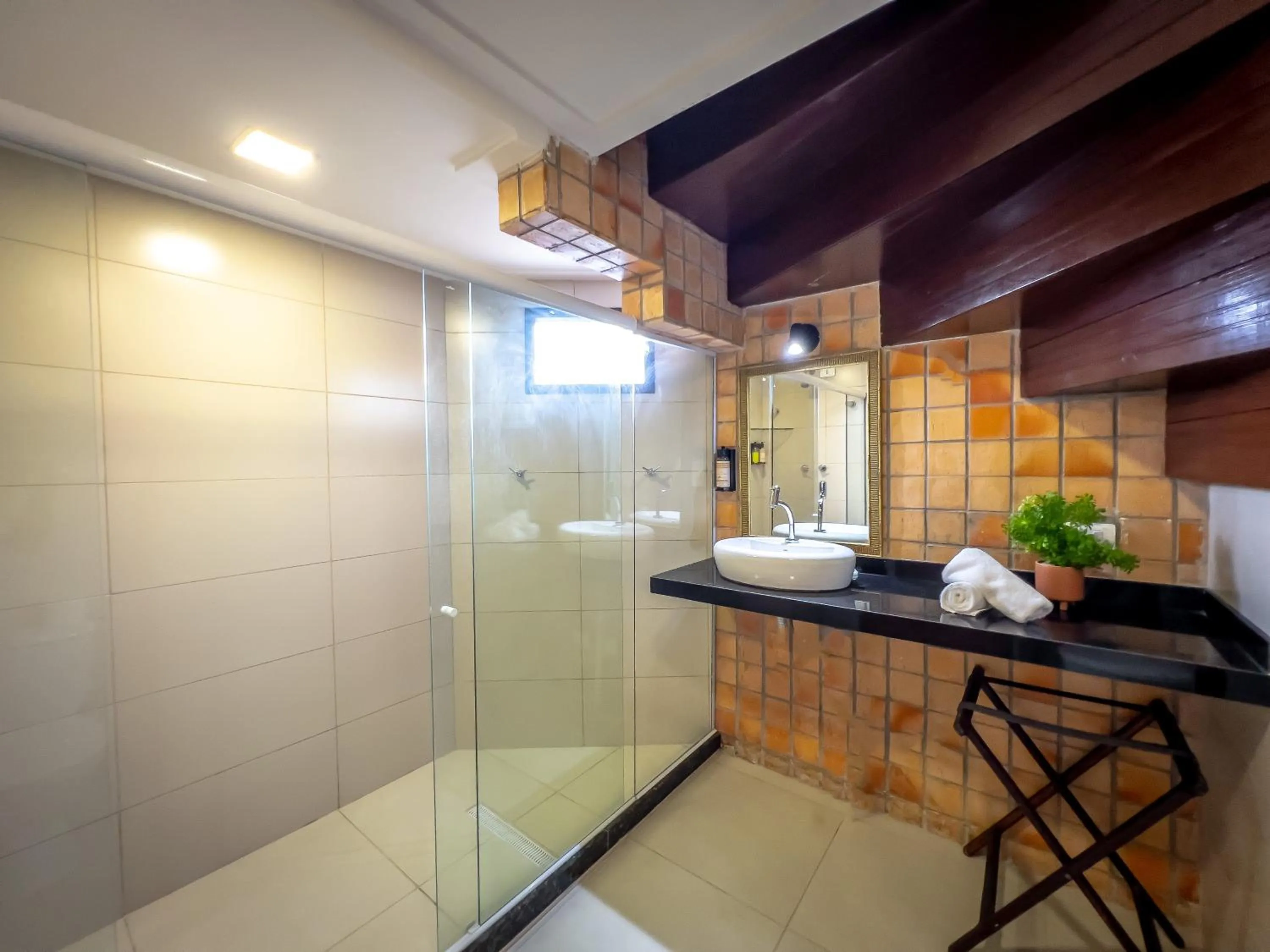 Bathroom in Pousada Pérola do Porto