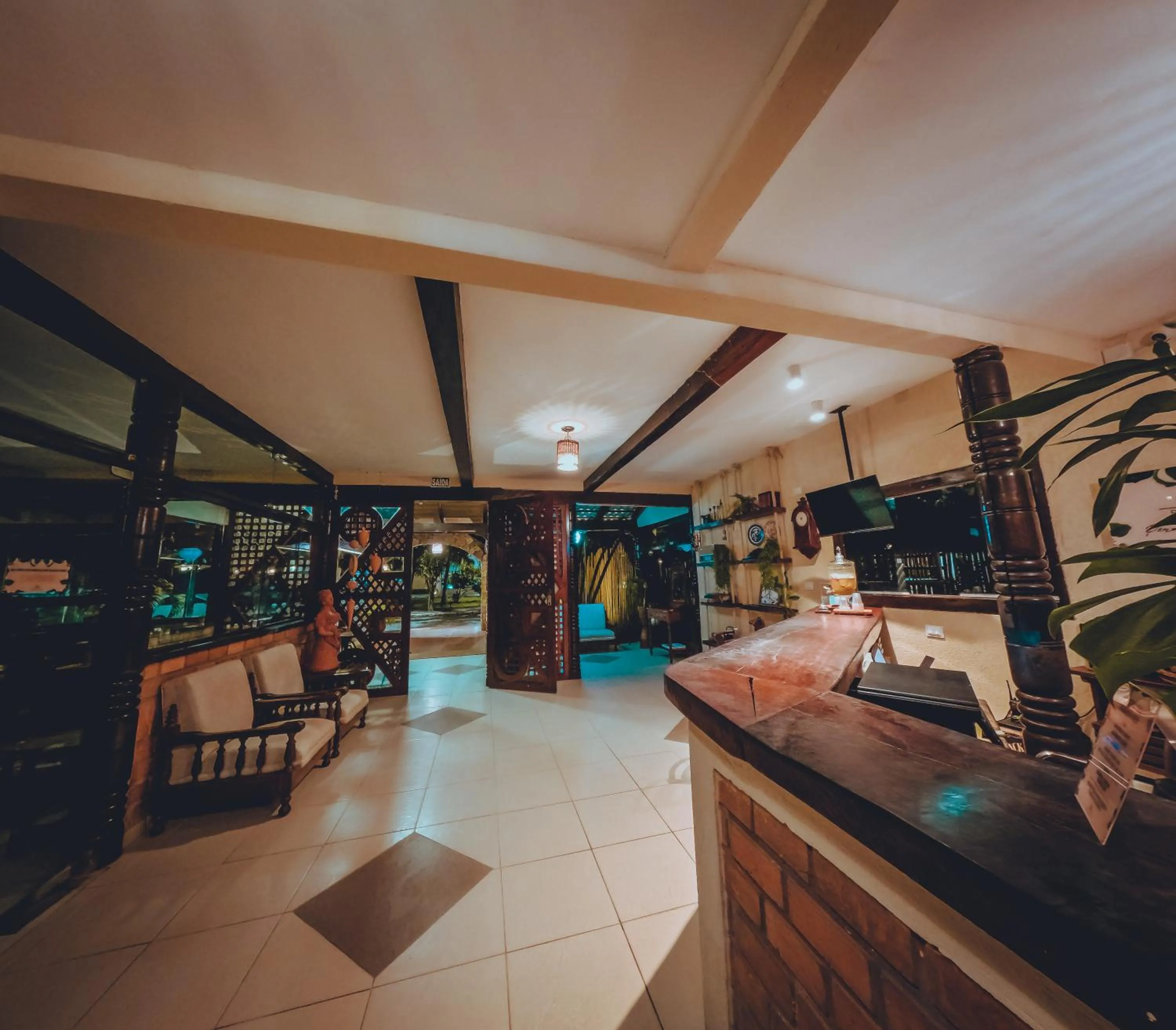 Lobby or reception in Pousada Pérola do Porto