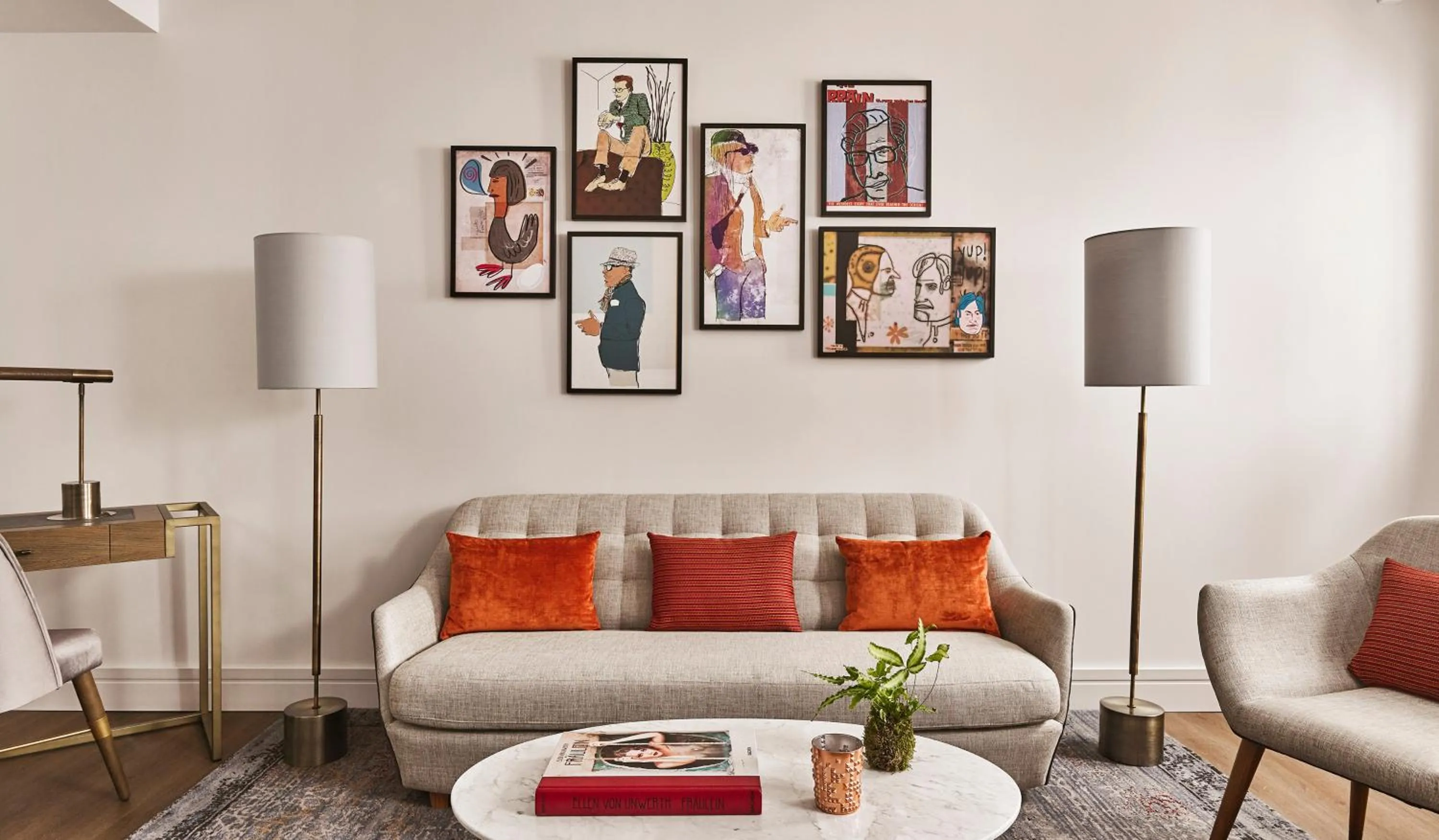 Living room in Gran Hotel Inglés - The Leading Hotels of the World