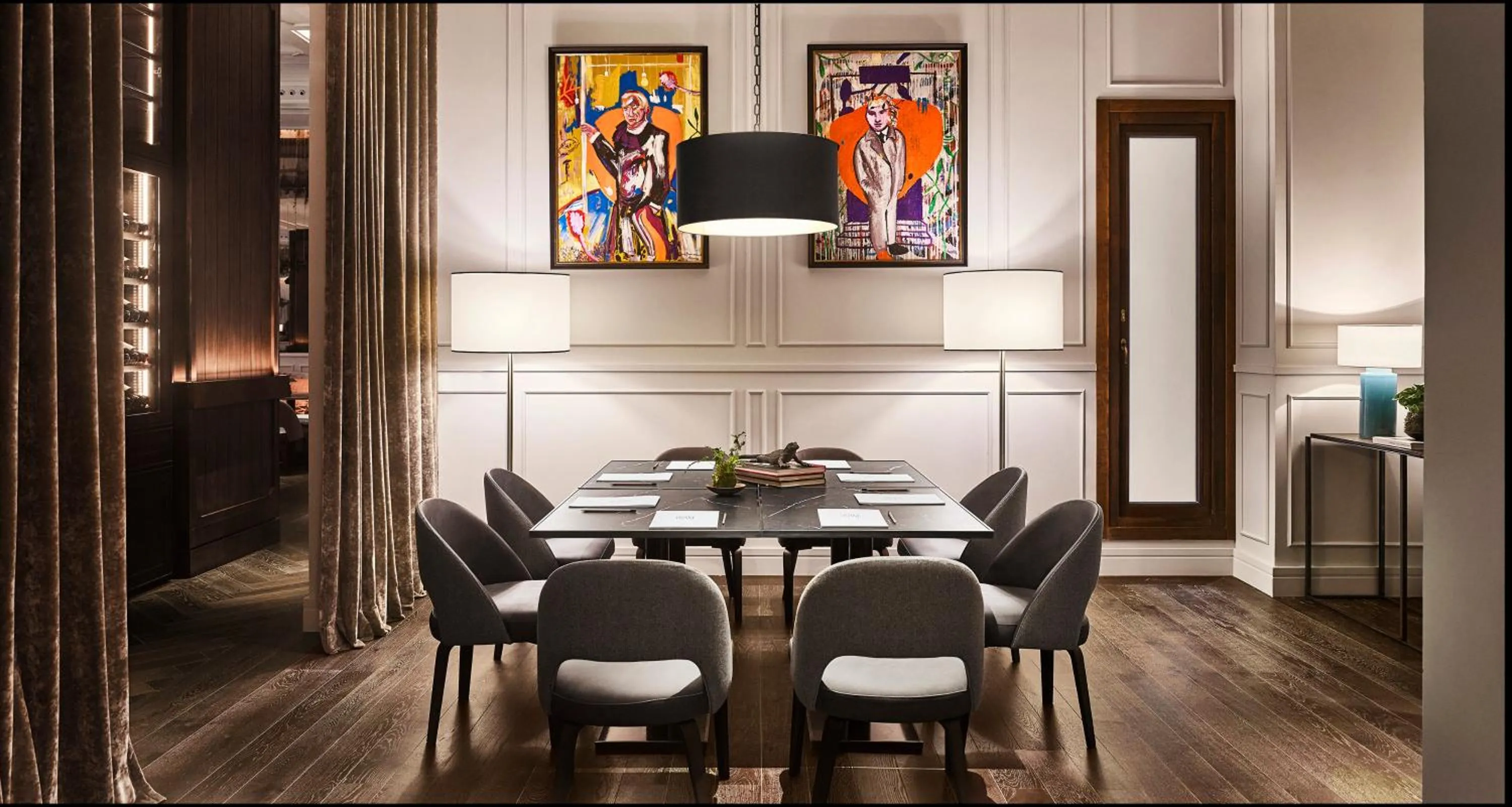 Communal lounge/ TV room in Gran Hotel Inglés - The Leading Hotels of the World