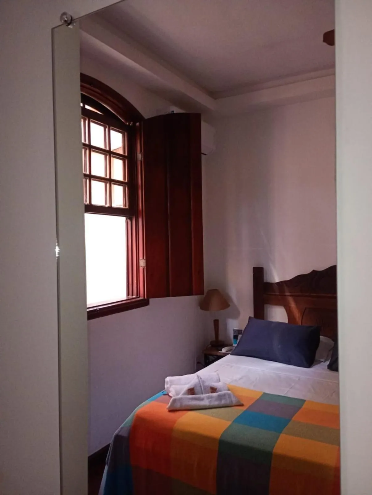 Bed in Pousada Alecrim Dourado