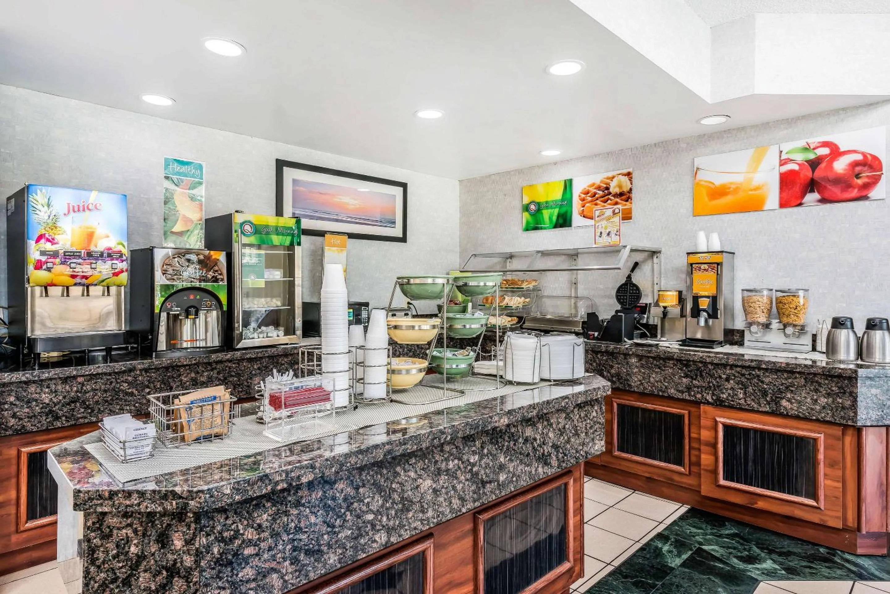 Breakfast in Quality Inn Fort Pierce I-95