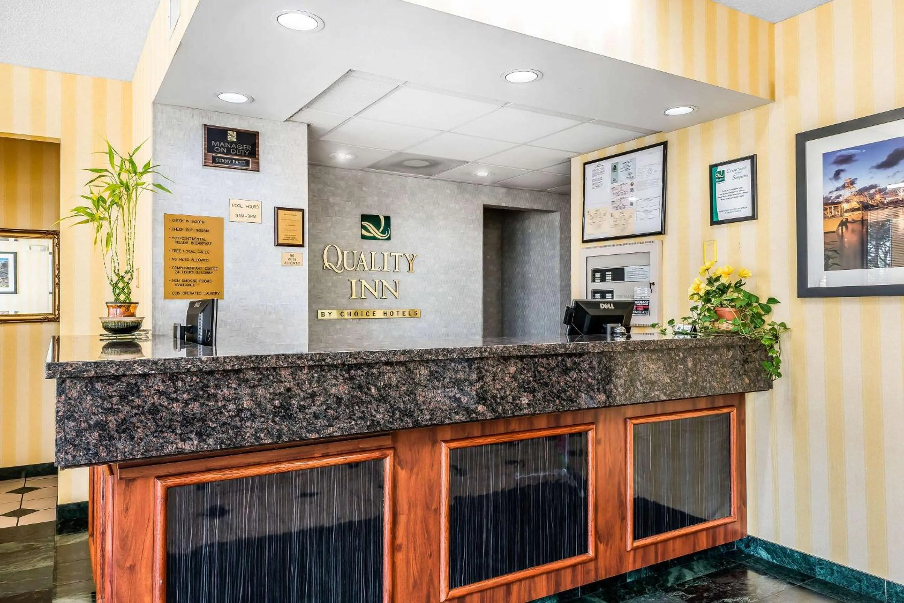 Lobby or reception in Quality Inn Fort Pierce I-95