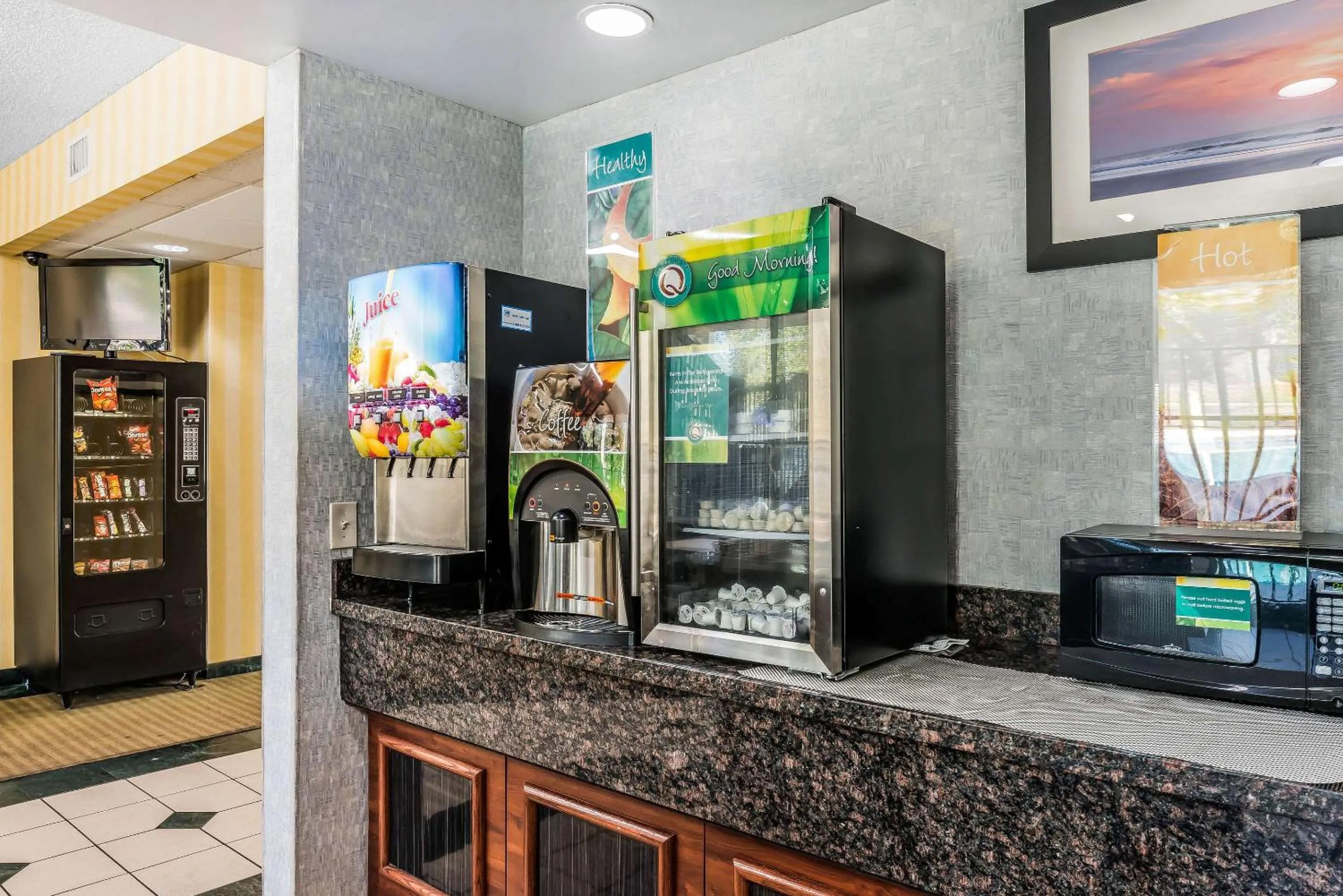 Breakfast in Quality Inn Fort Pierce I-95