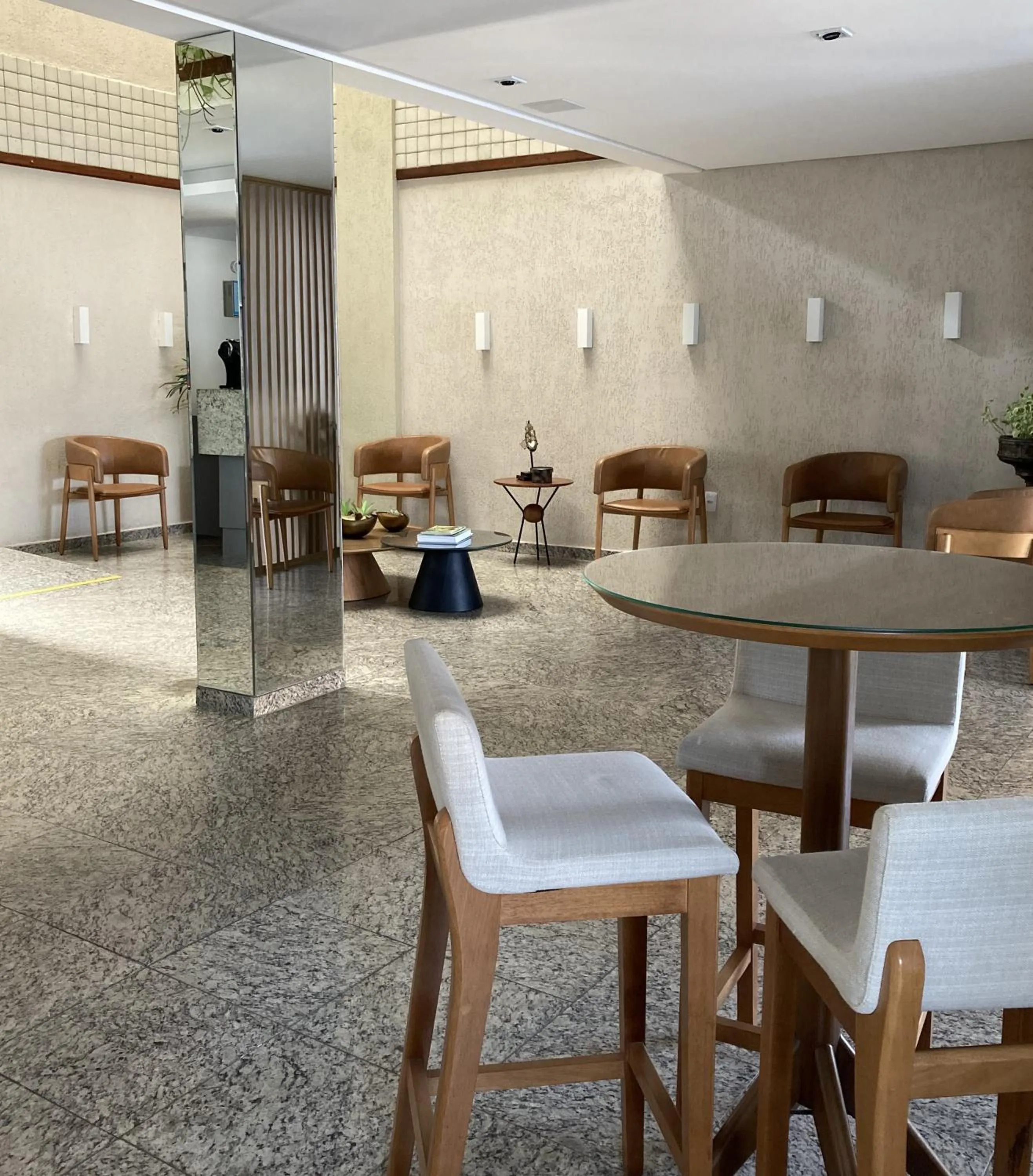 Lobby or reception in Hotel Acalanto