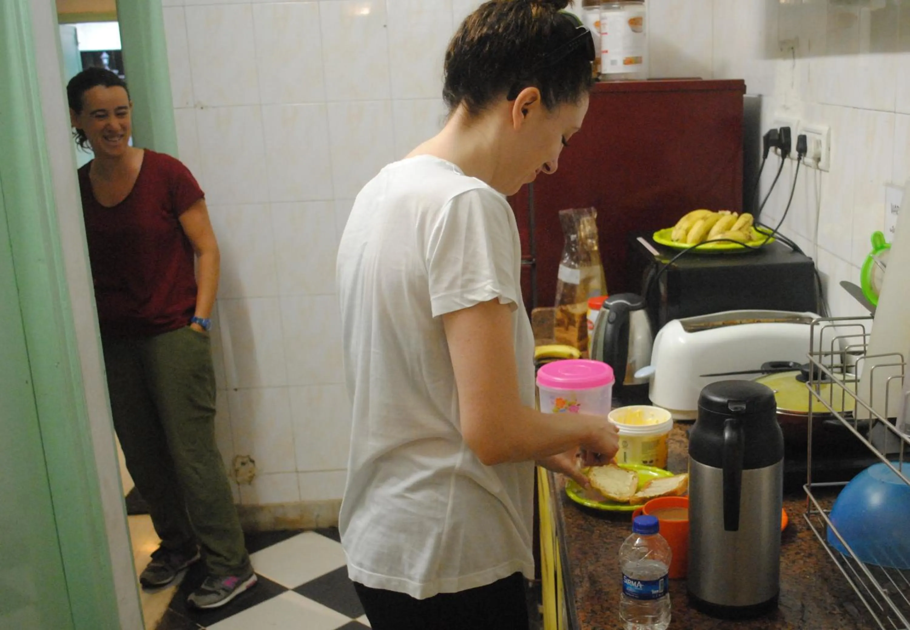 Breakfast in Hostel Mantra