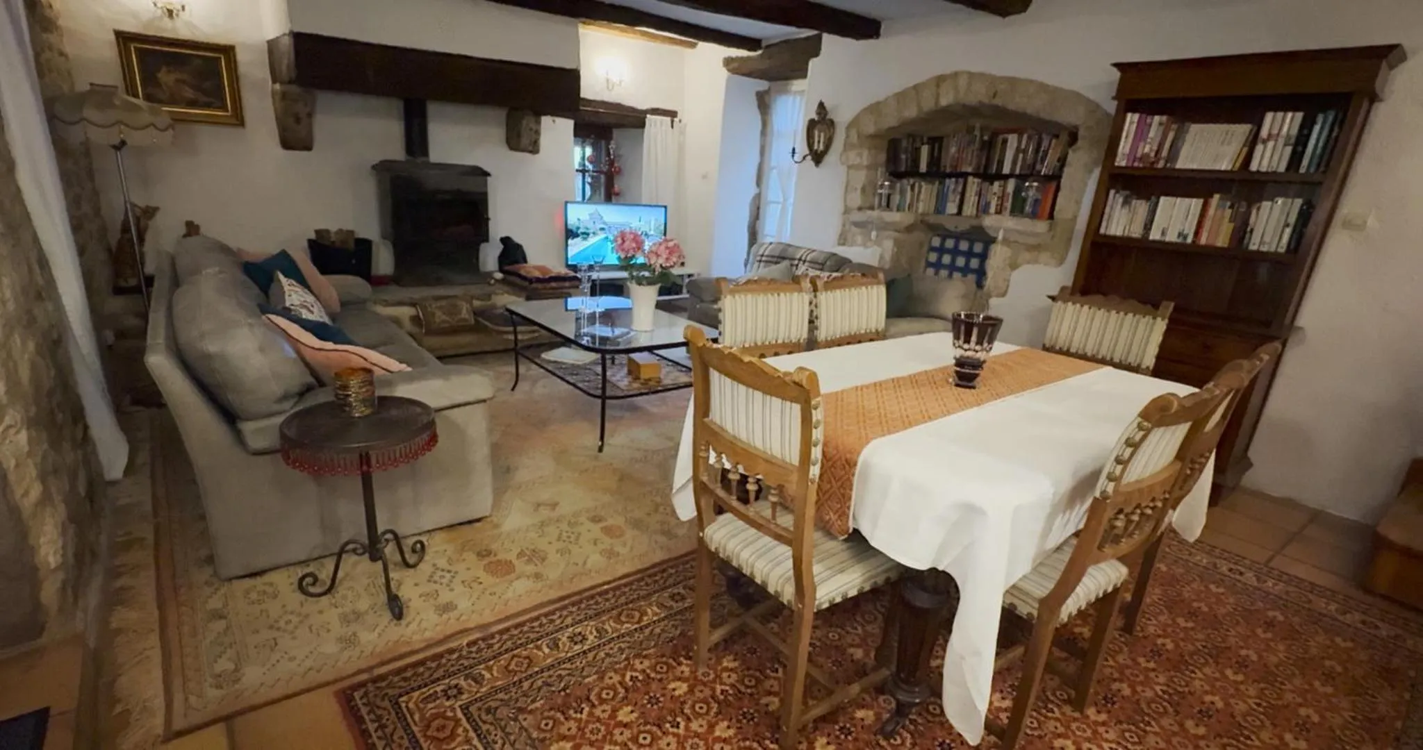 Living room in Pérard Chambres D’Hotes