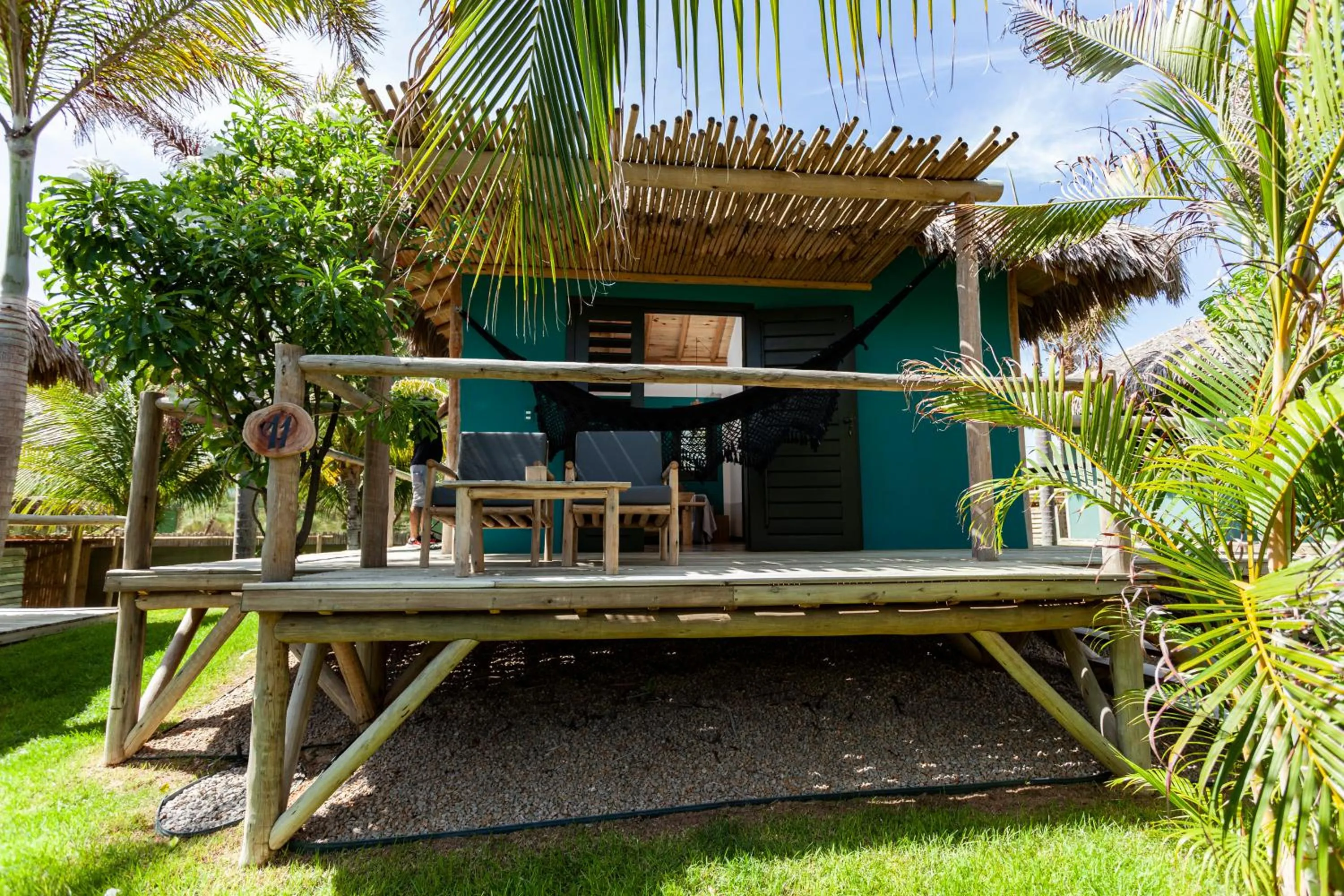 Patio in Hotel VilaVeraTheresa