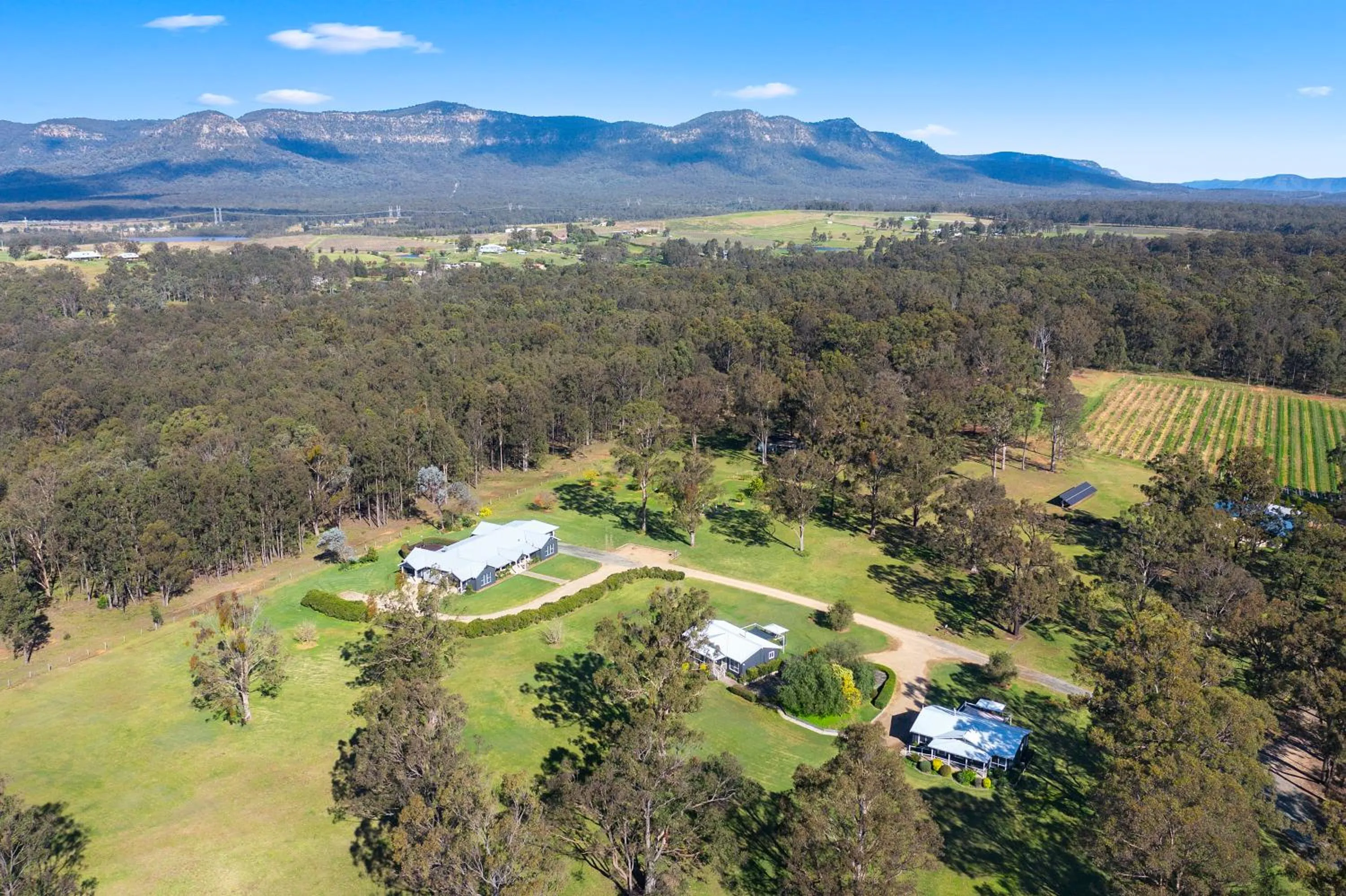 Bird's eye view in The Grange On Hermitage