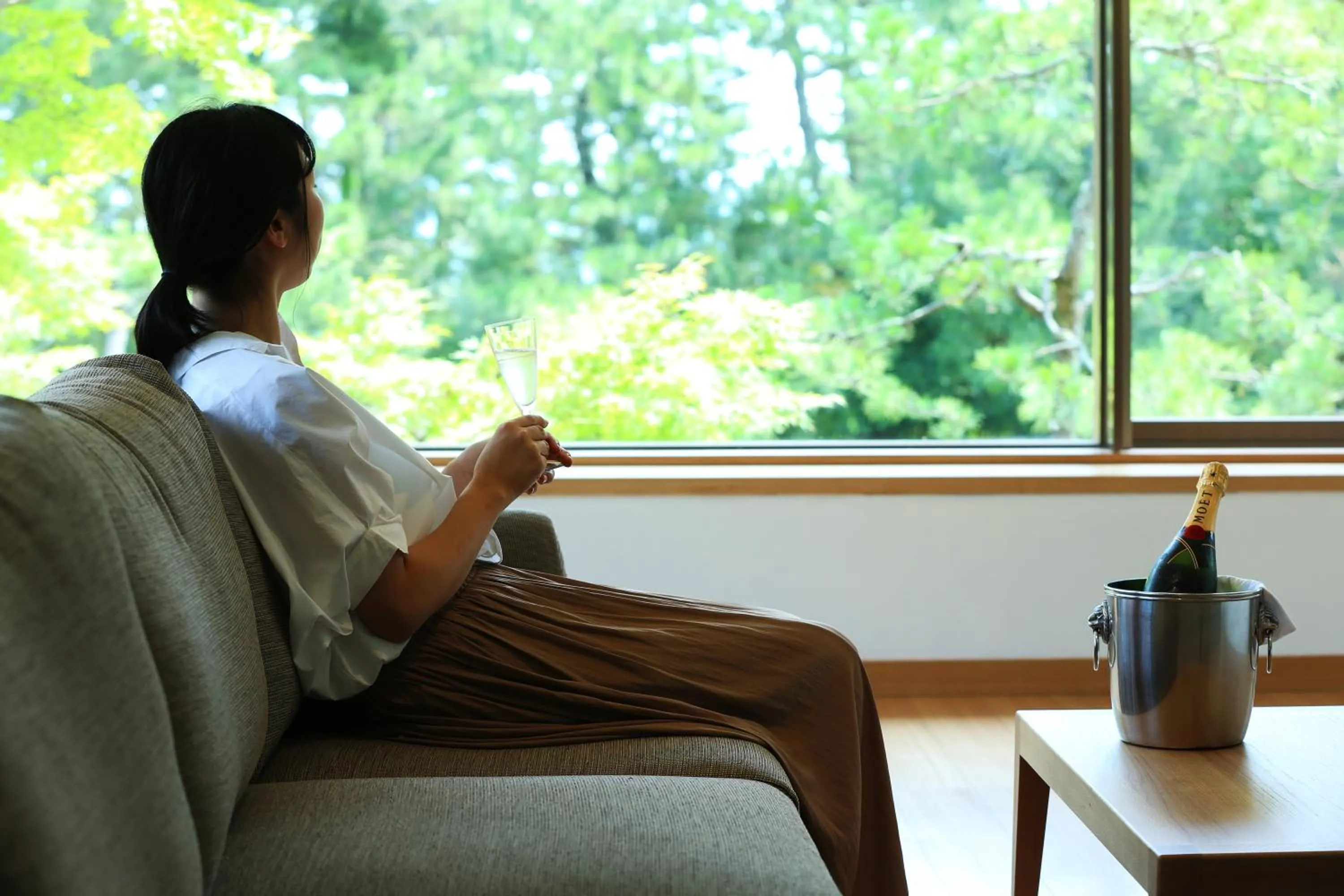 Living room in Monjusou