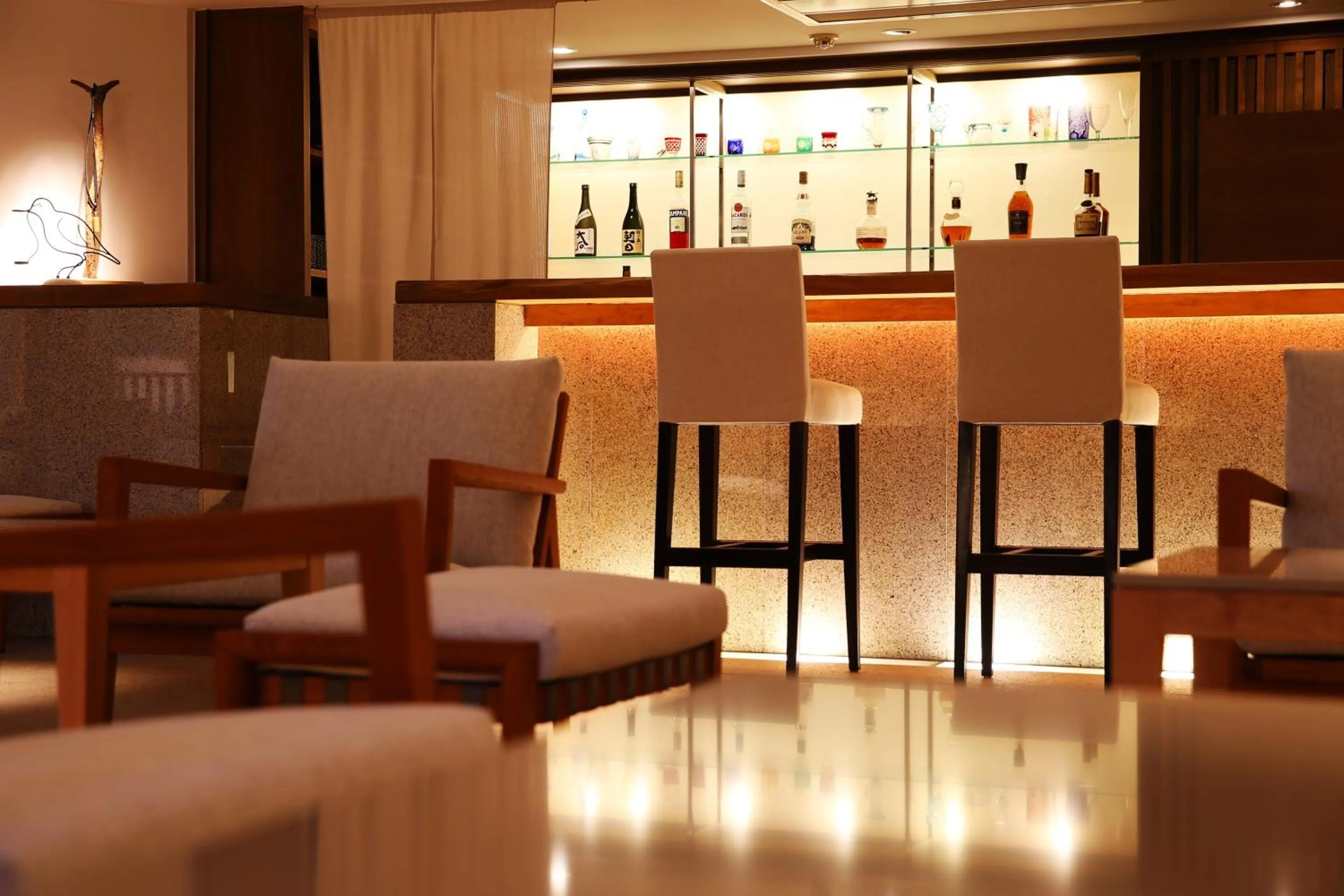 Lounge or bar in Monjusou