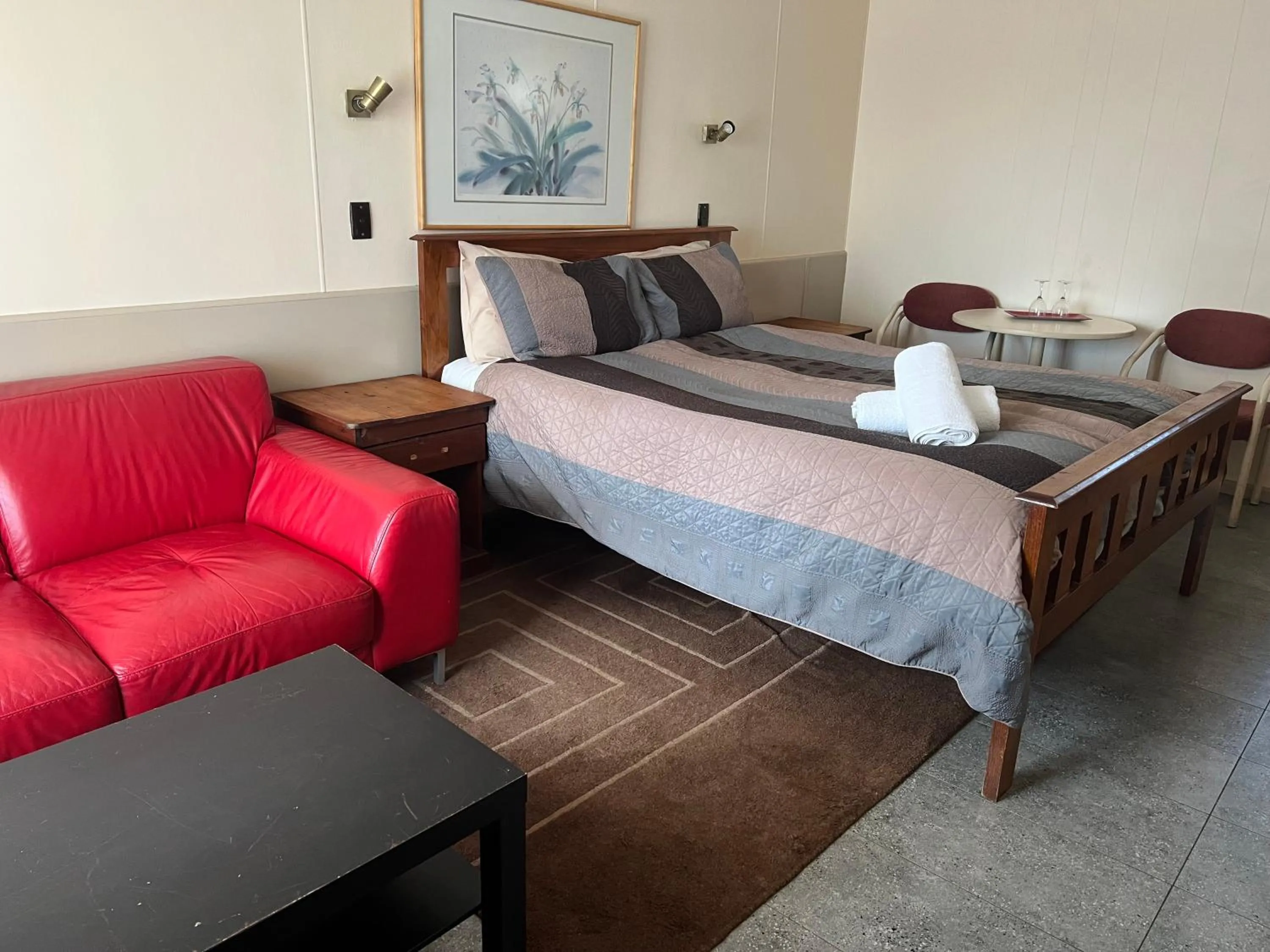 Bed in Woodmans Hill Motel