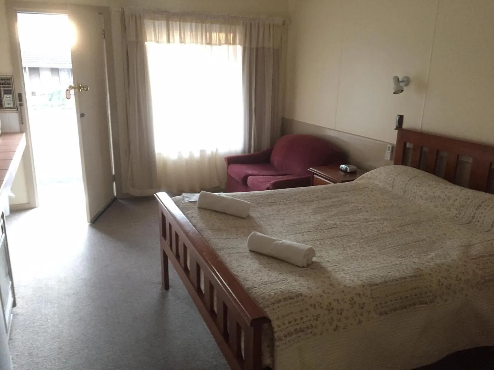 Bed in Woodmans Hill Motel