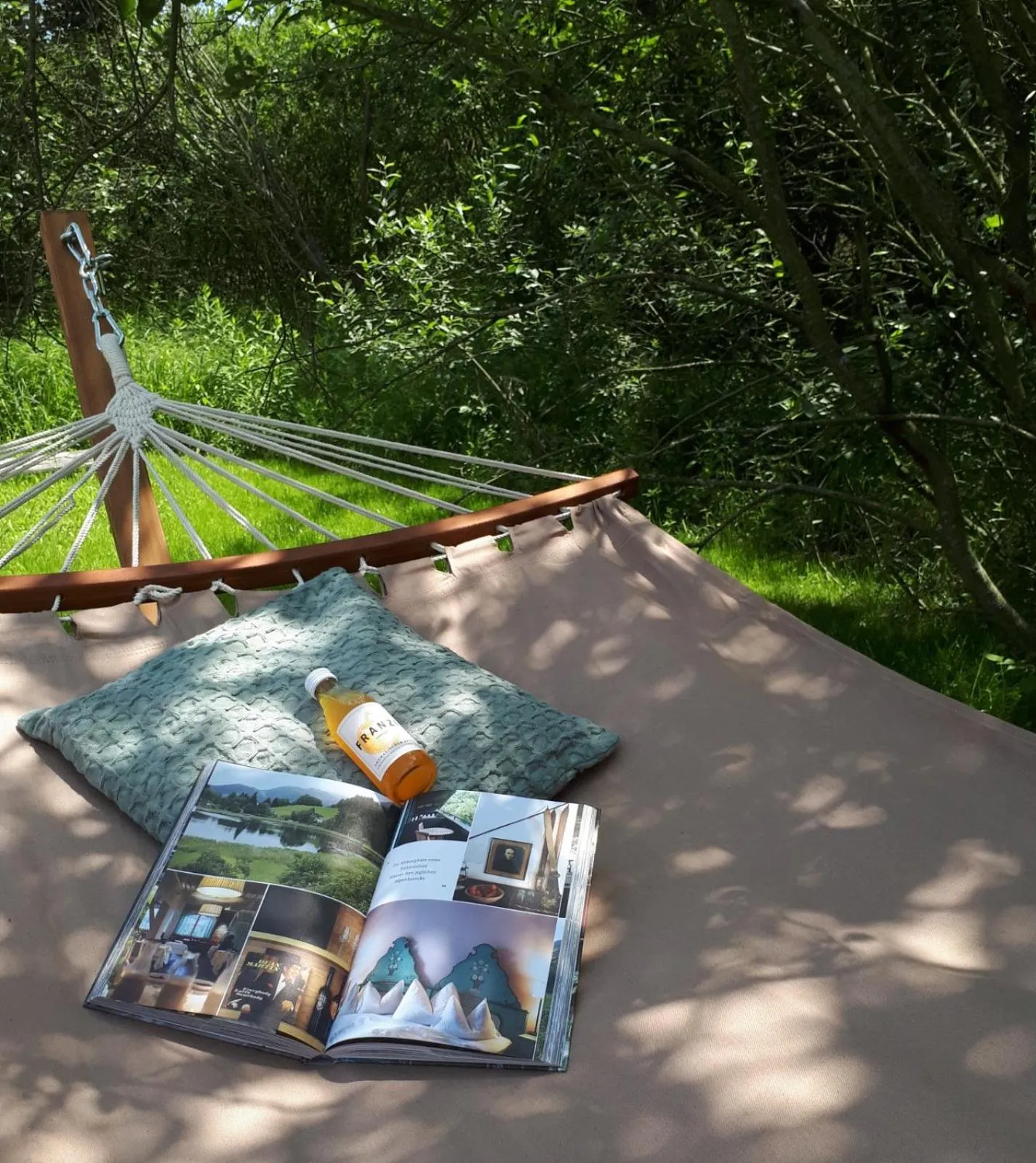 Garden in Hotel der Freiraum