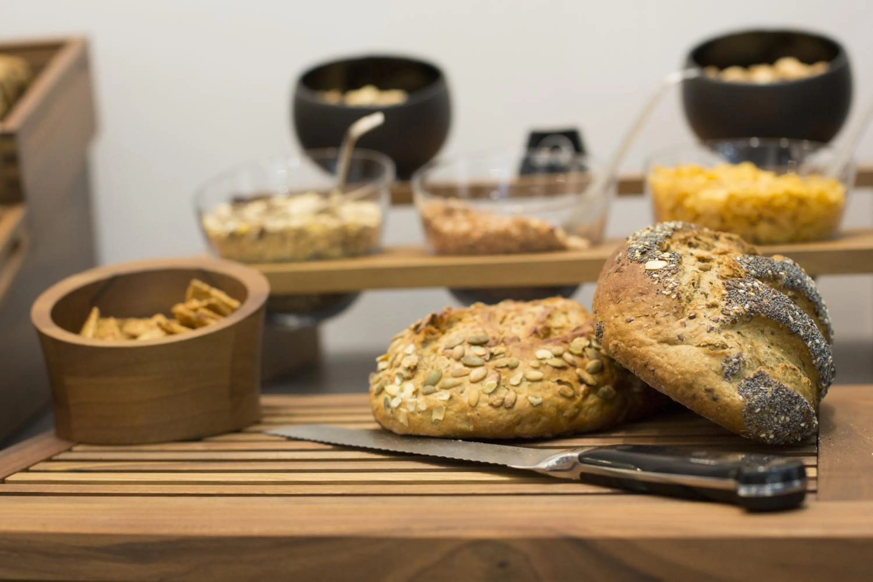 Buffet breakfast in Hotel der Freiraum