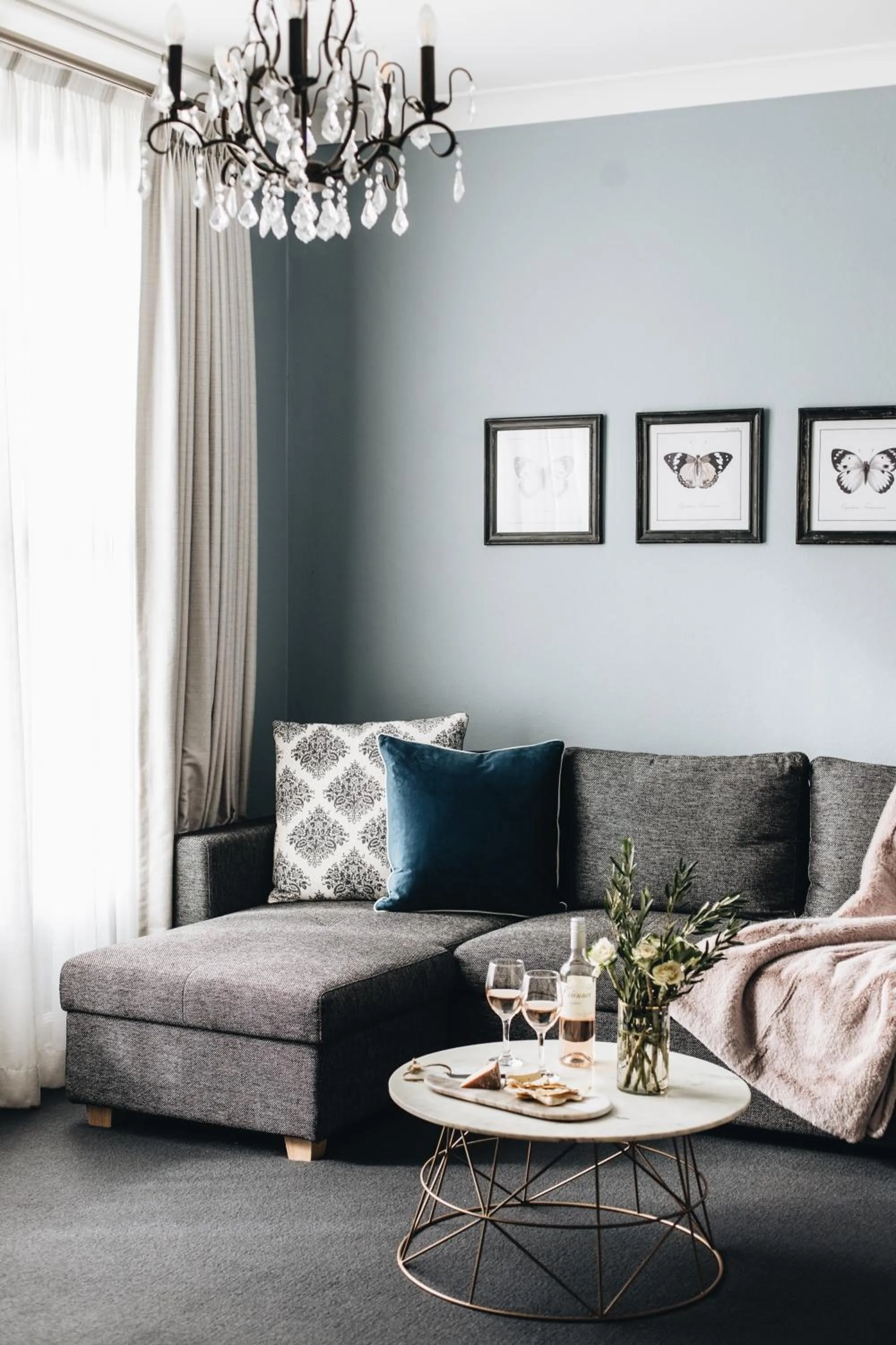 Seating area in Berida Hotel