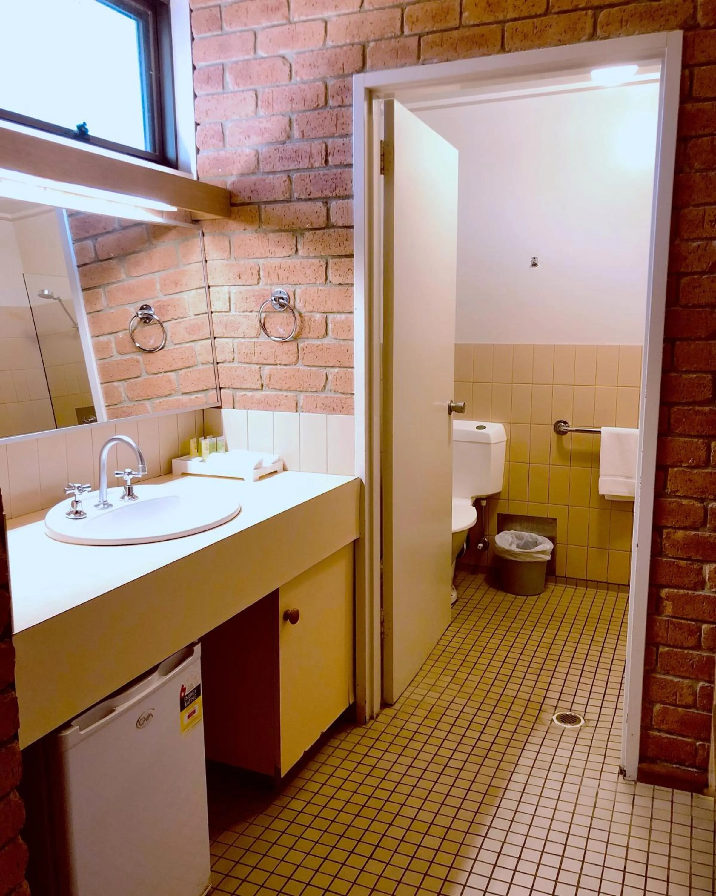 Bathroom in Main Lead Ballarat Motel