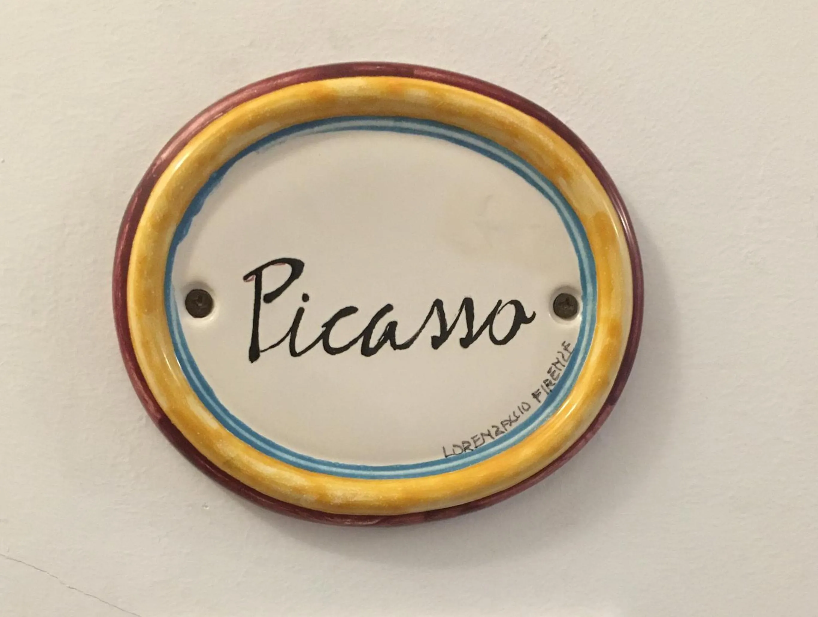 Decorative detail in La casa nel sole - Boutique B&B