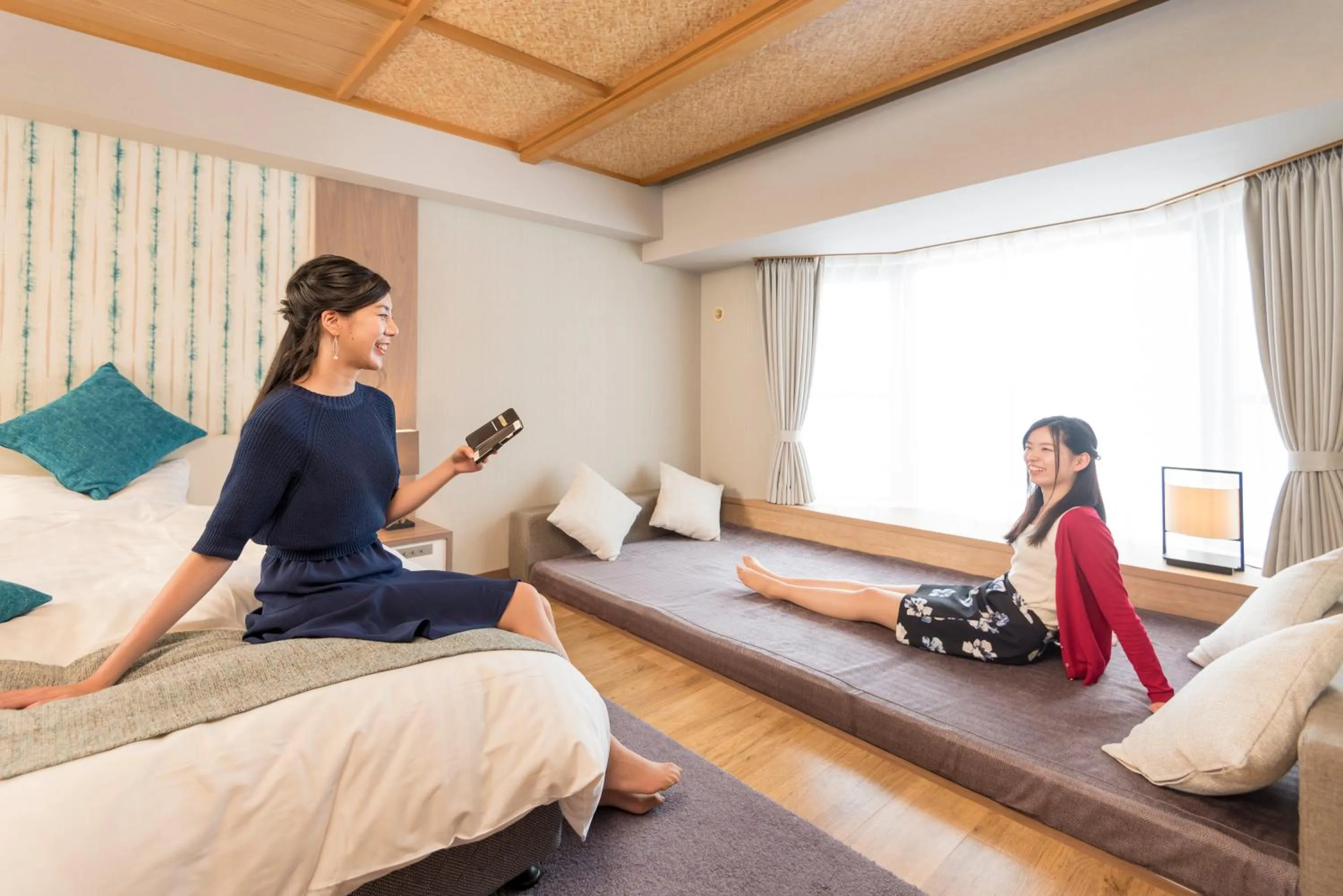 Photo of the whole room, Bed in New Akan Hotel