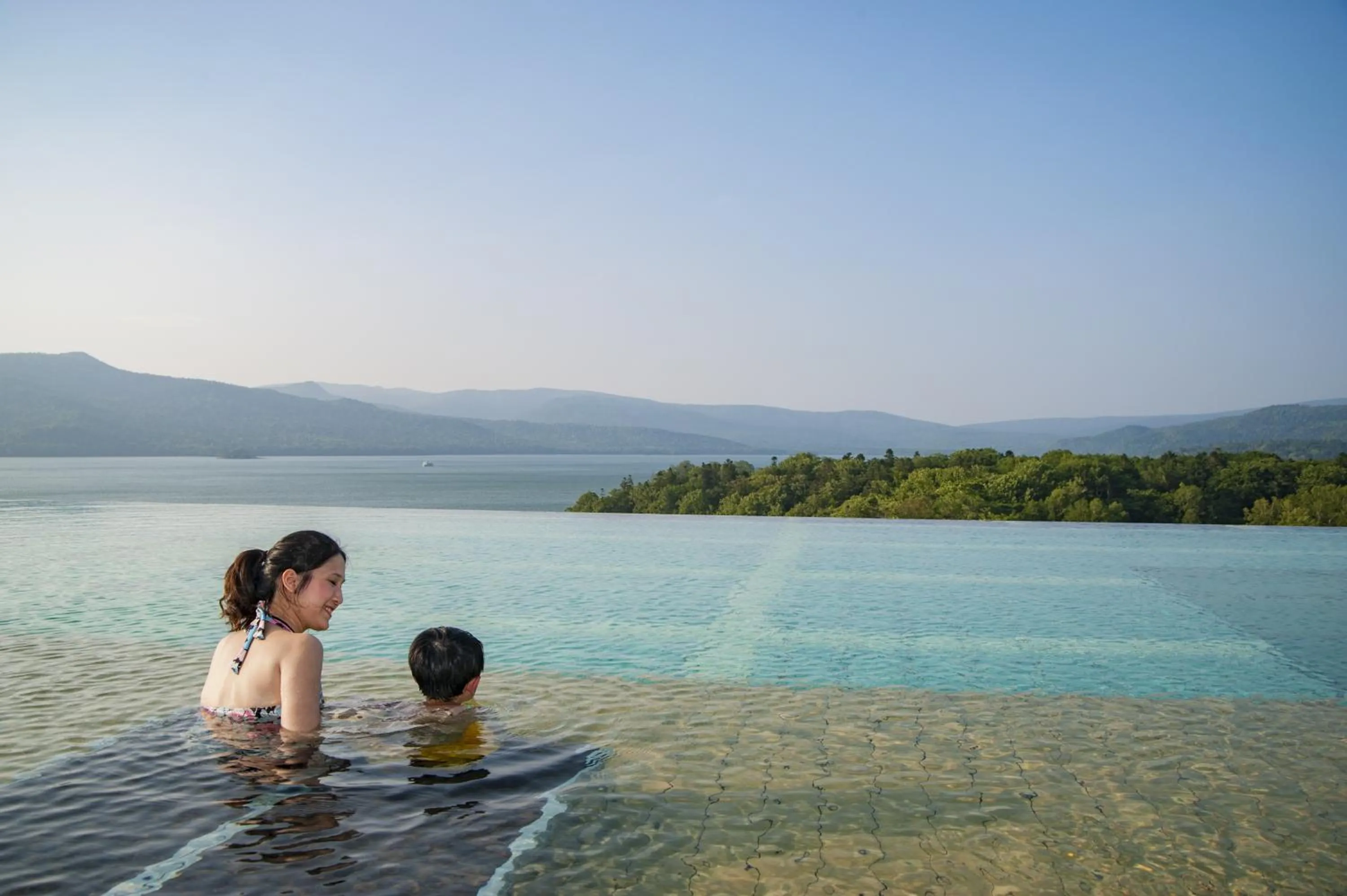 Lake view in New Akan Hotel