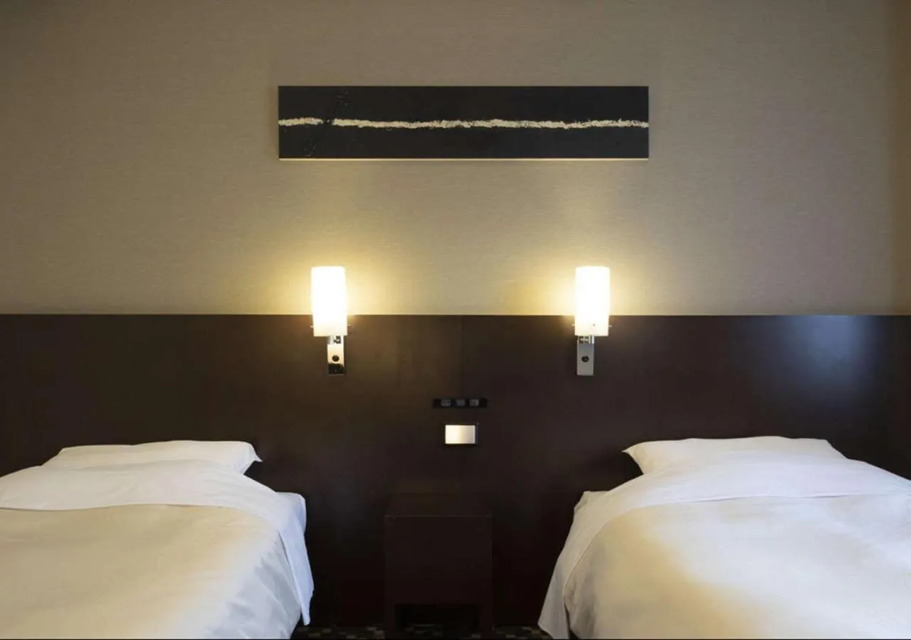 Bed in Hotel Binario Umeda