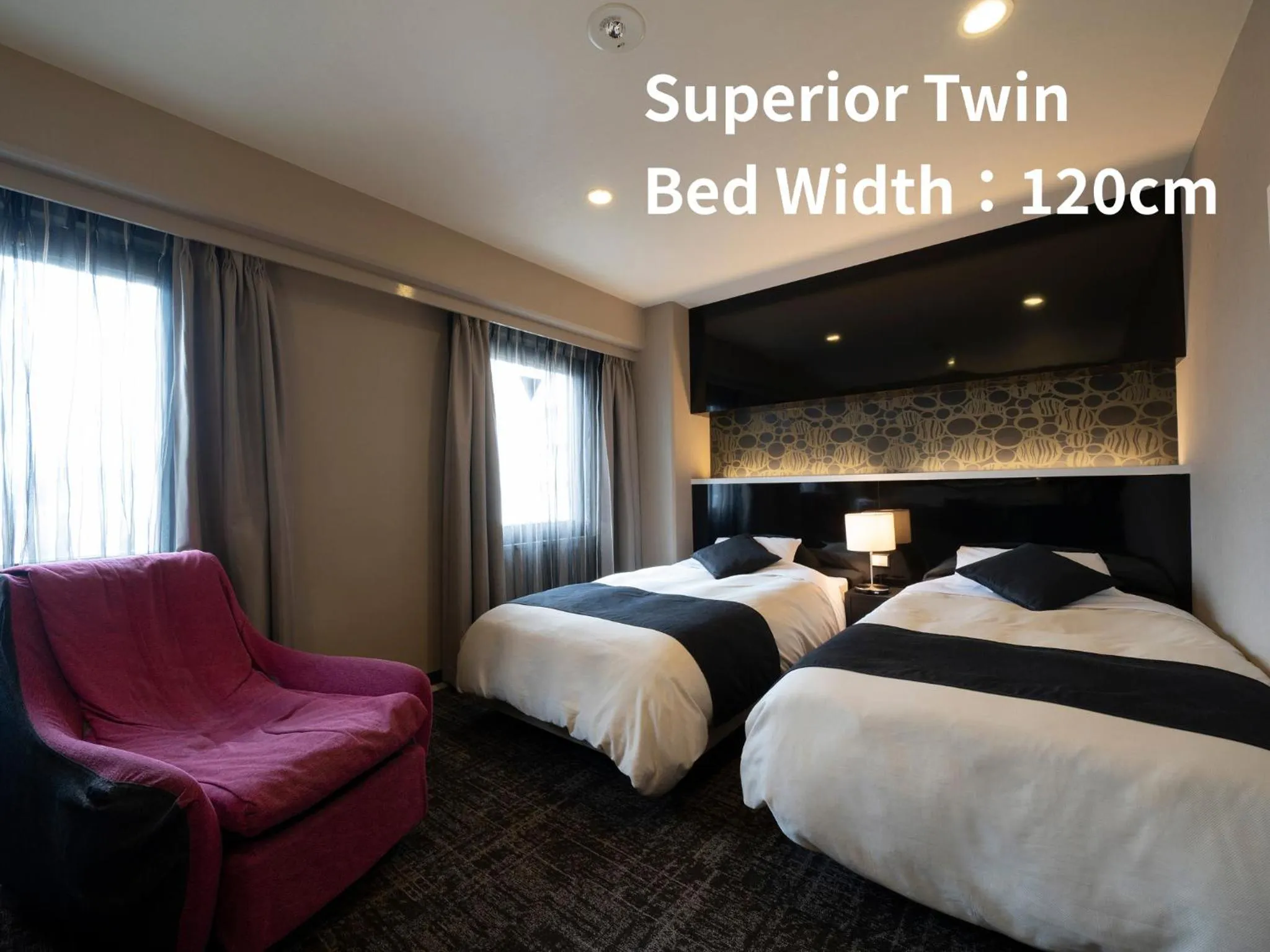 Bed in Hotel Binario Umeda