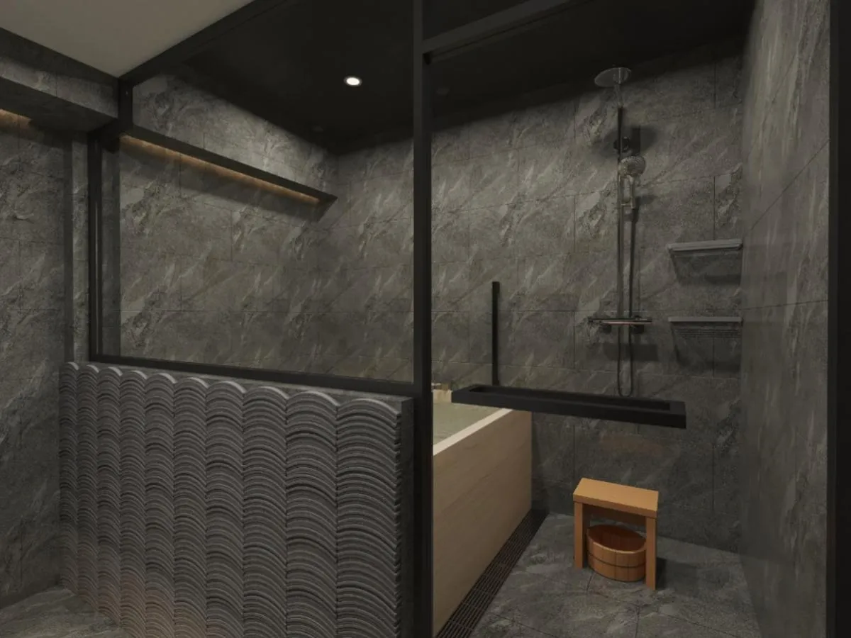 Bathroom in One Station Hotel Kumamoto -DLIGHT LIFE & HOTELS-