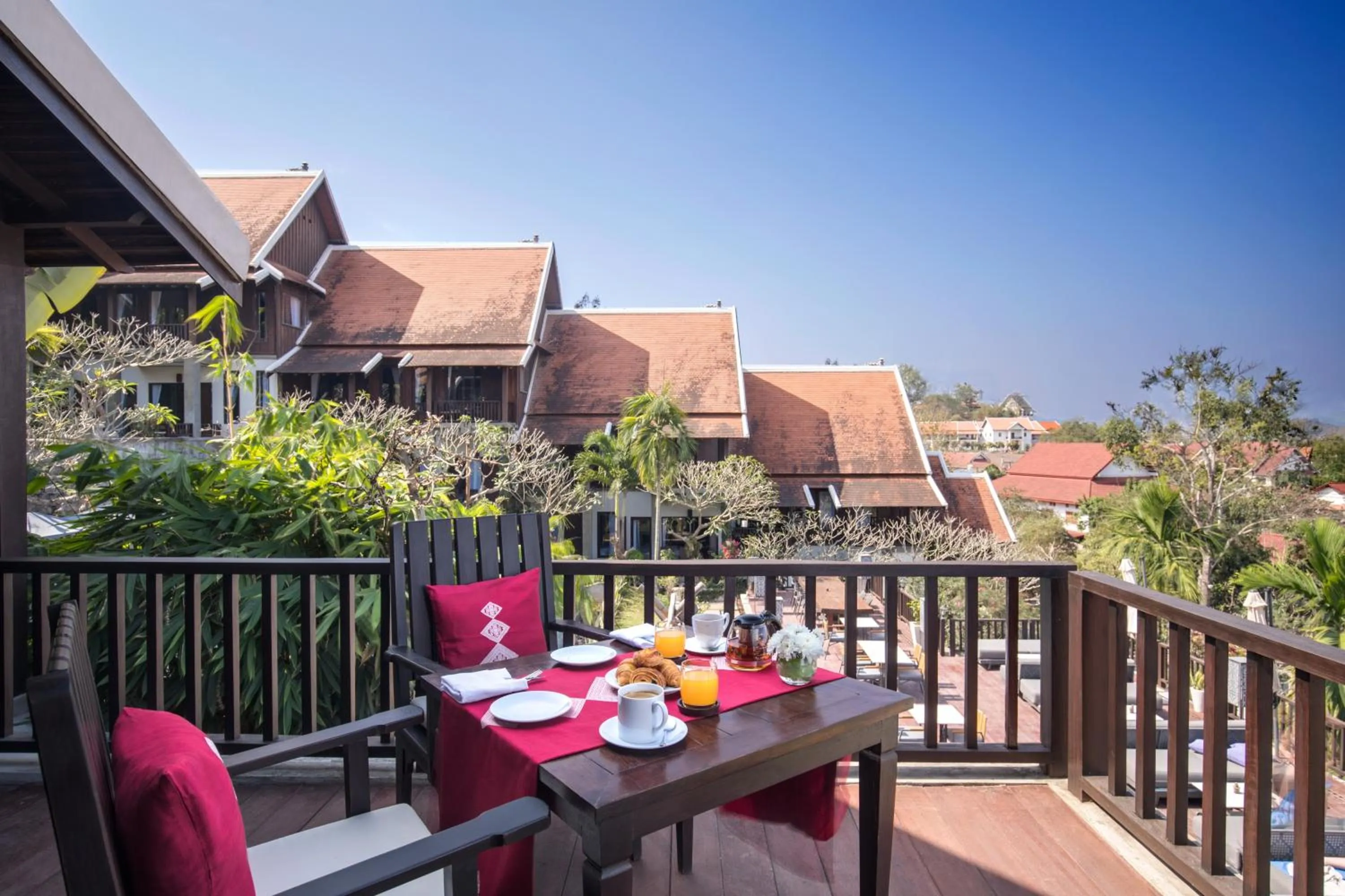 City view in Kiridara Luang Prabang