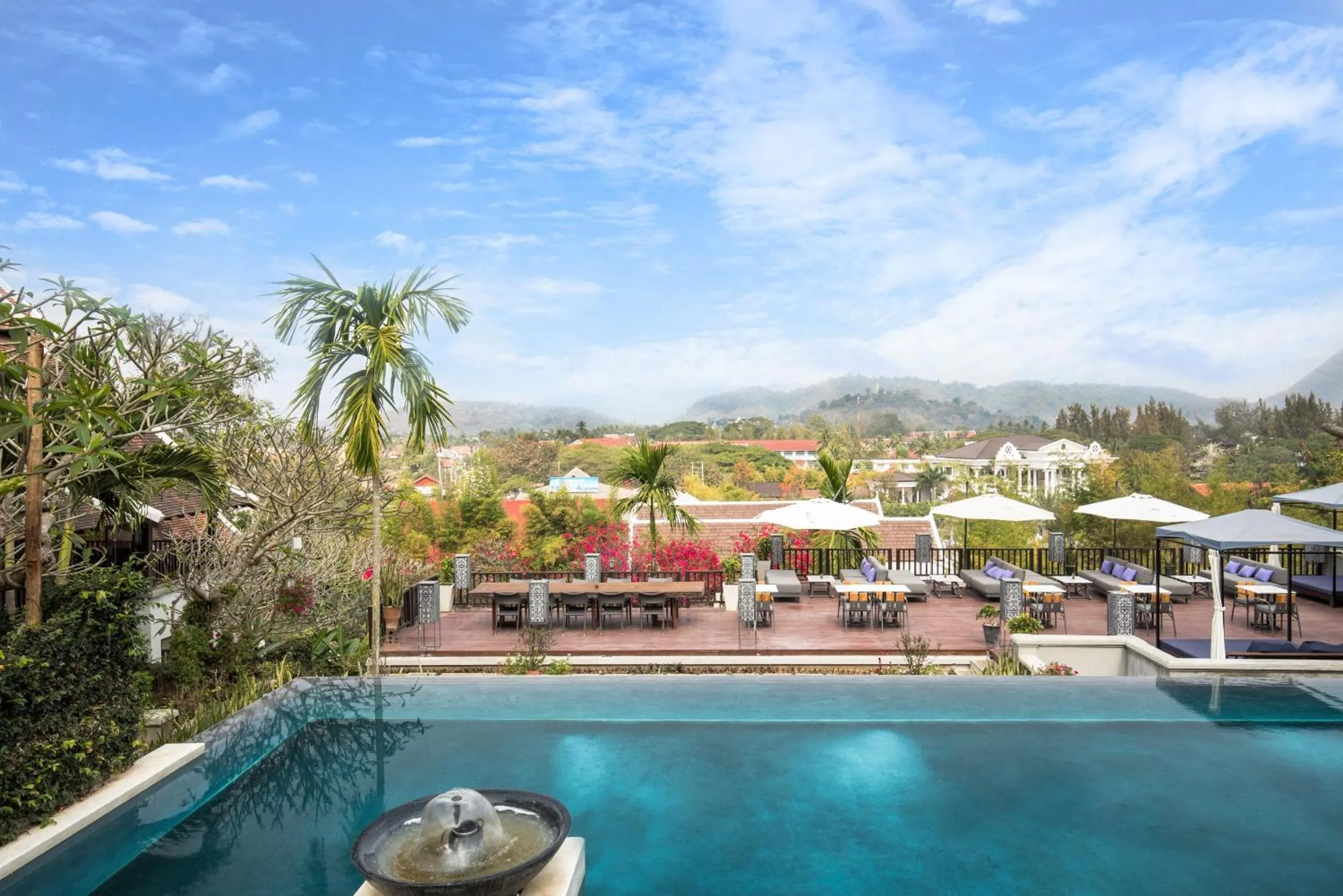 sunbed in Kiridara Luang Prabang