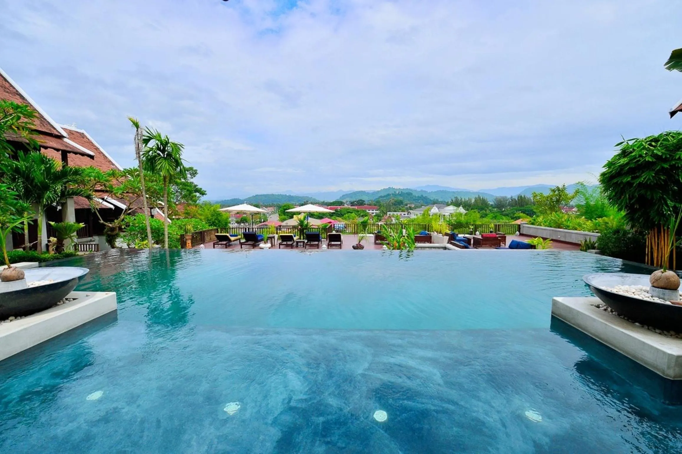 Swimming pool in Kiridara Luang Prabang