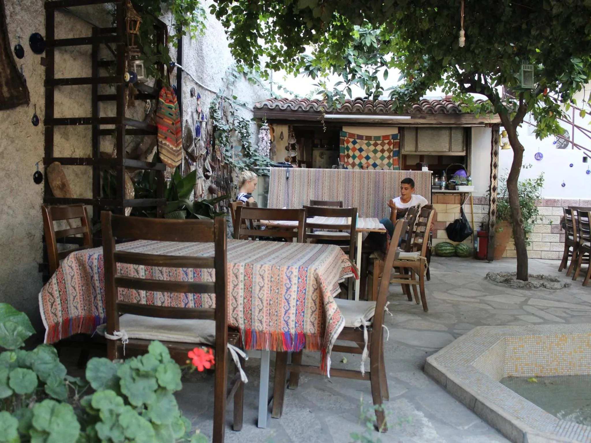 Garden in Tuncay Pension