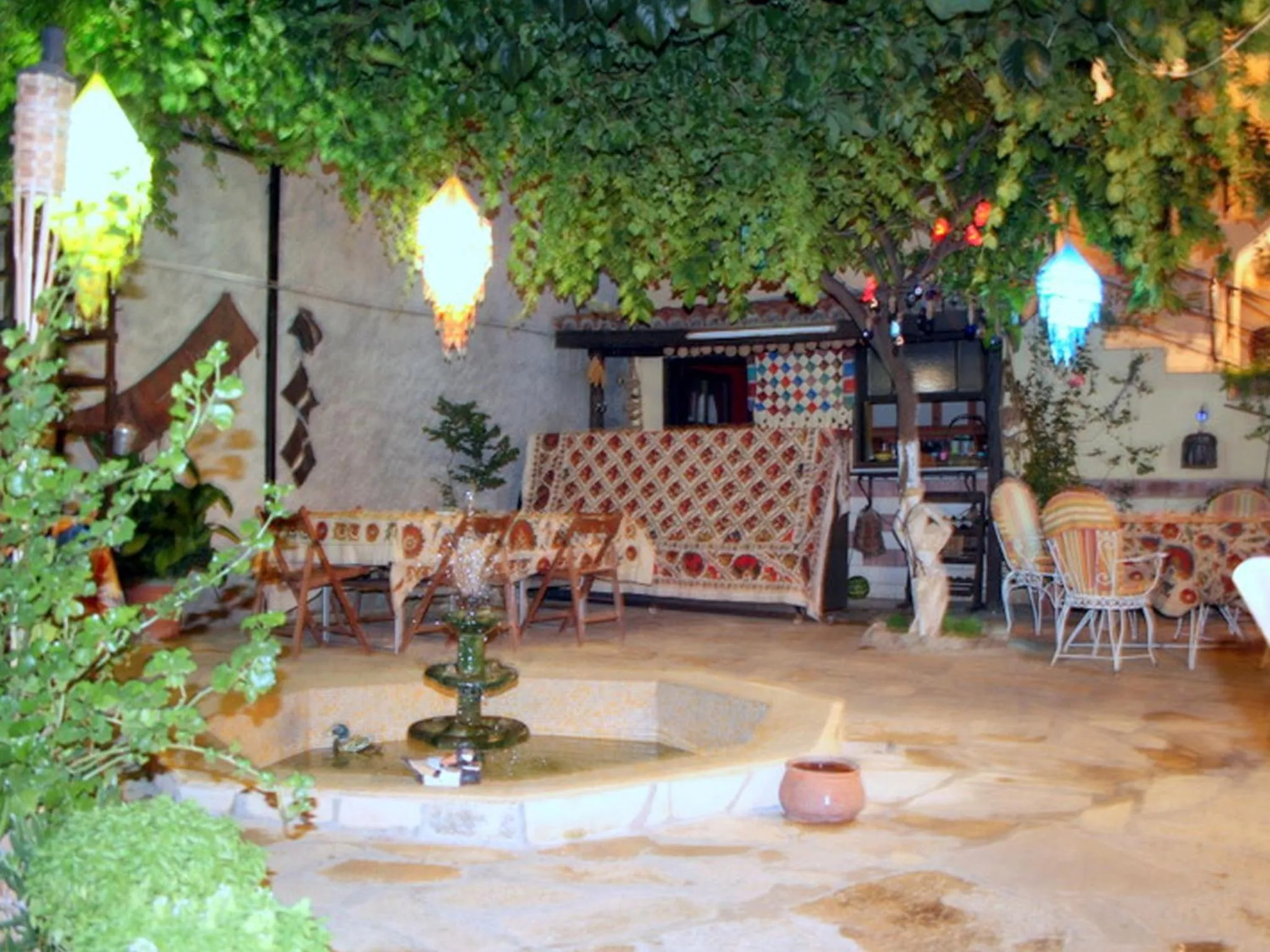 Garden in Tuncay Pension