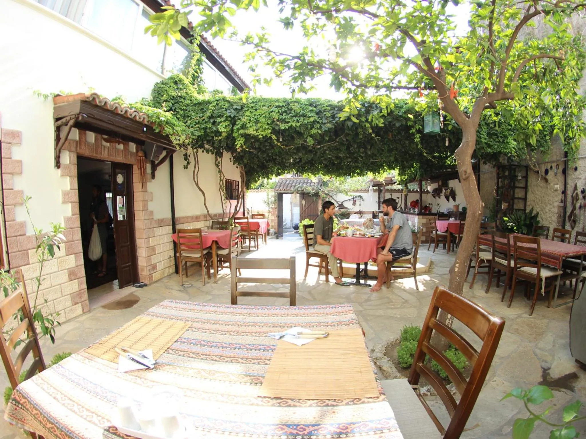 Garden in Tuncay Pension