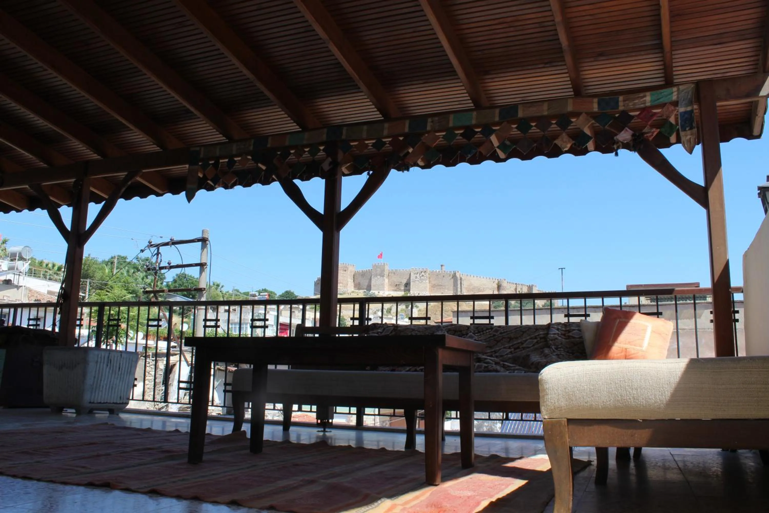 View (from property/room) in Tuncay Pension