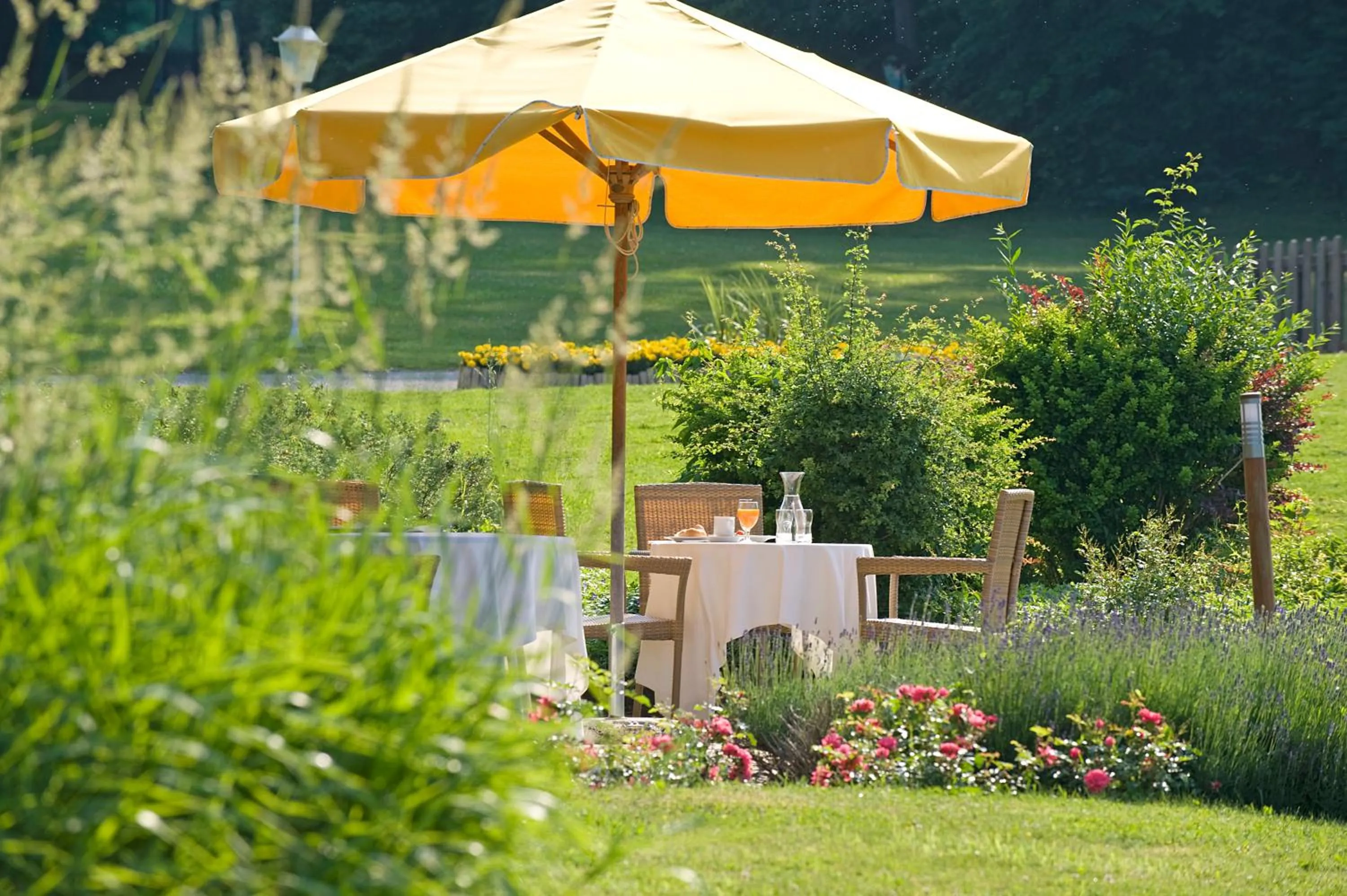 Garden in Inselhotel Faakersee