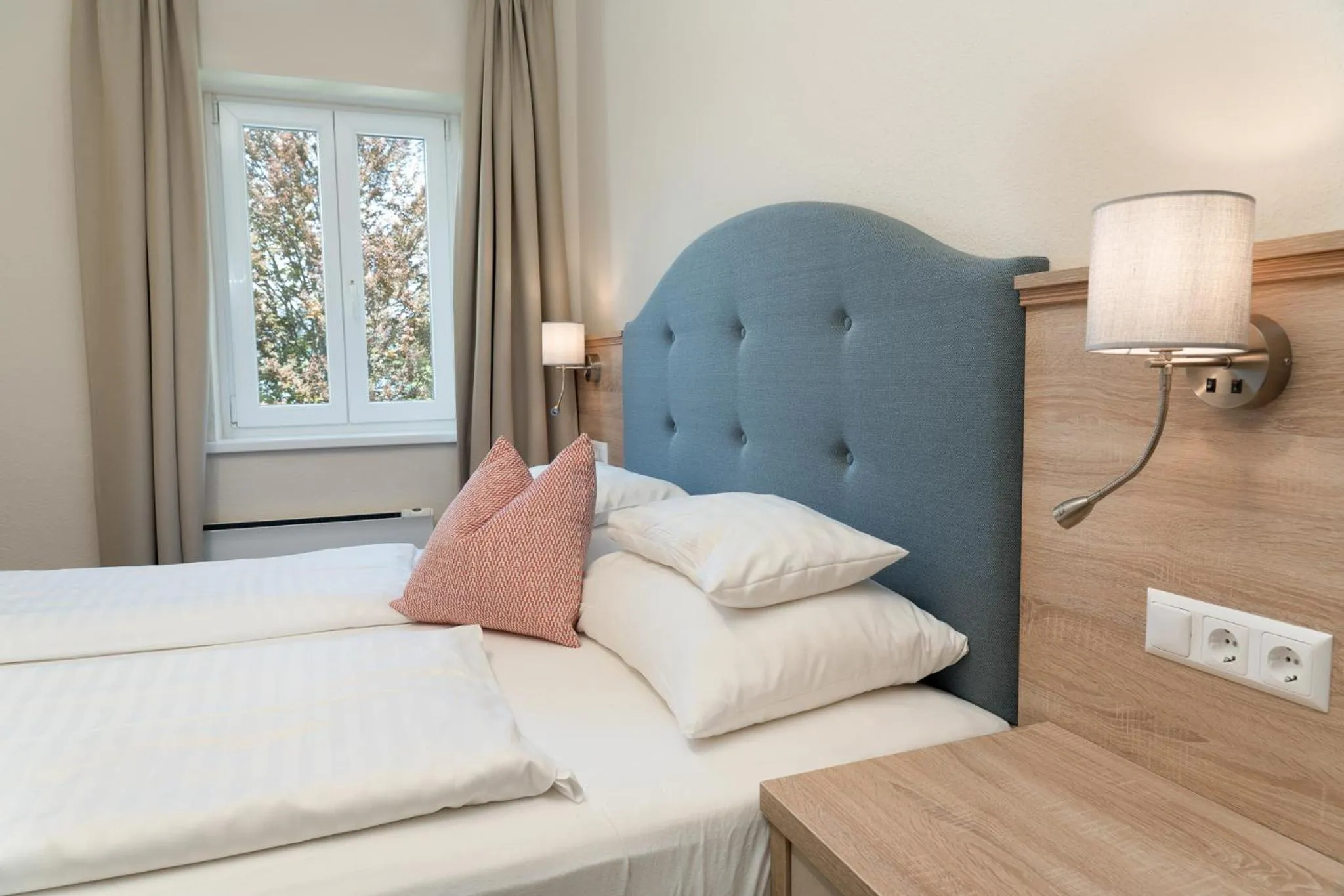 Bed in Inselhotel Faakersee