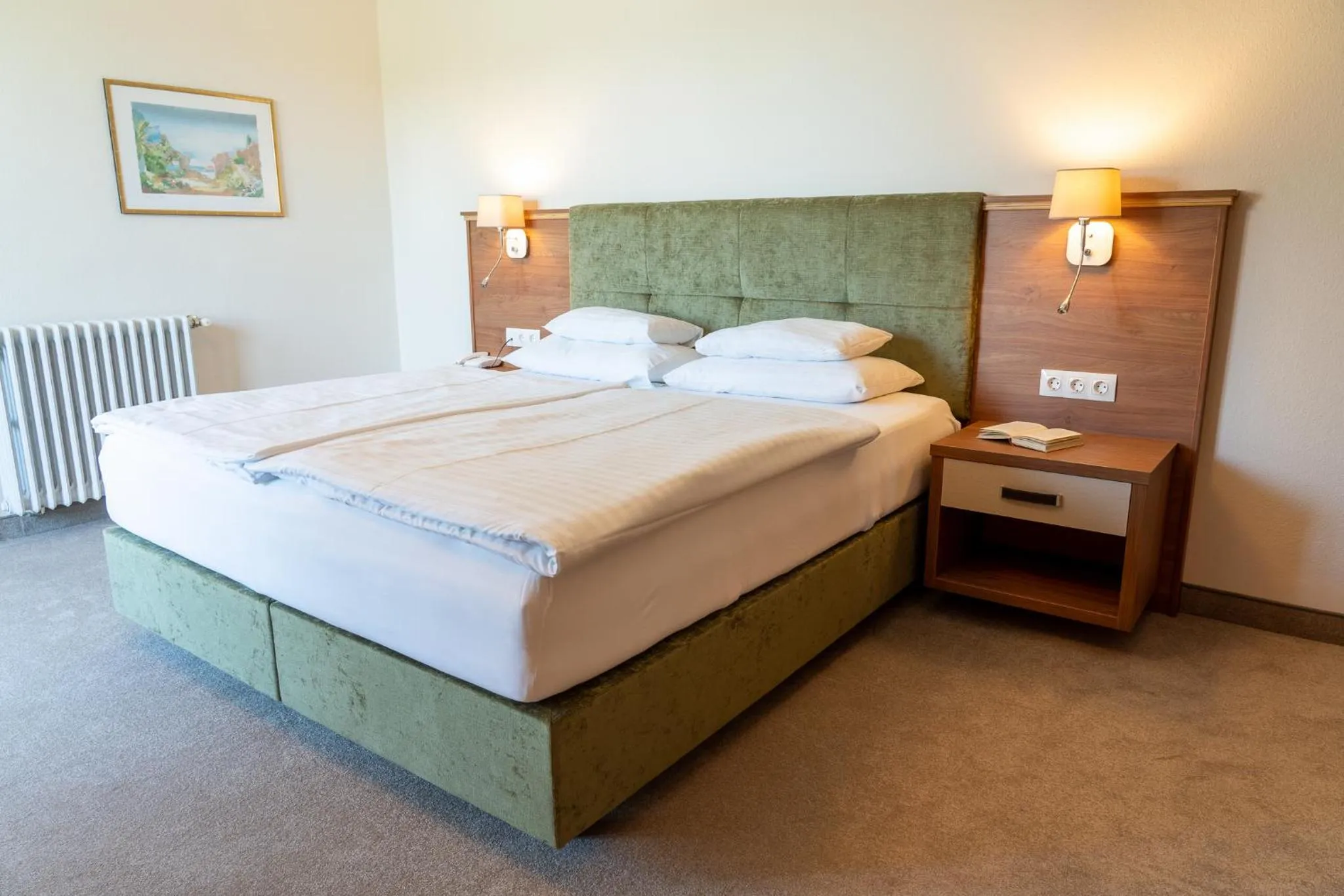 Bed in Inselhotel Faakersee