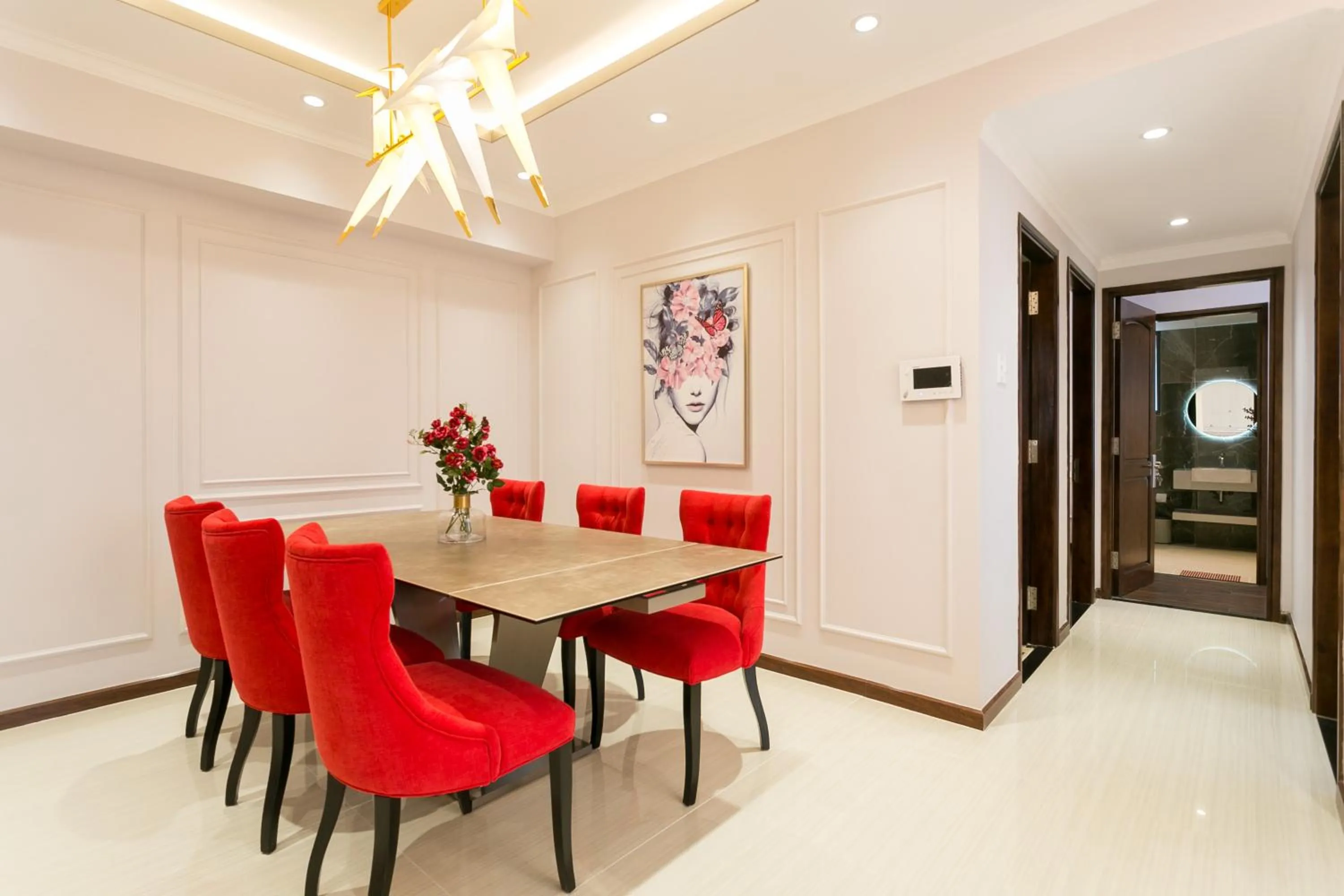 Seating area in Saigon Sirius