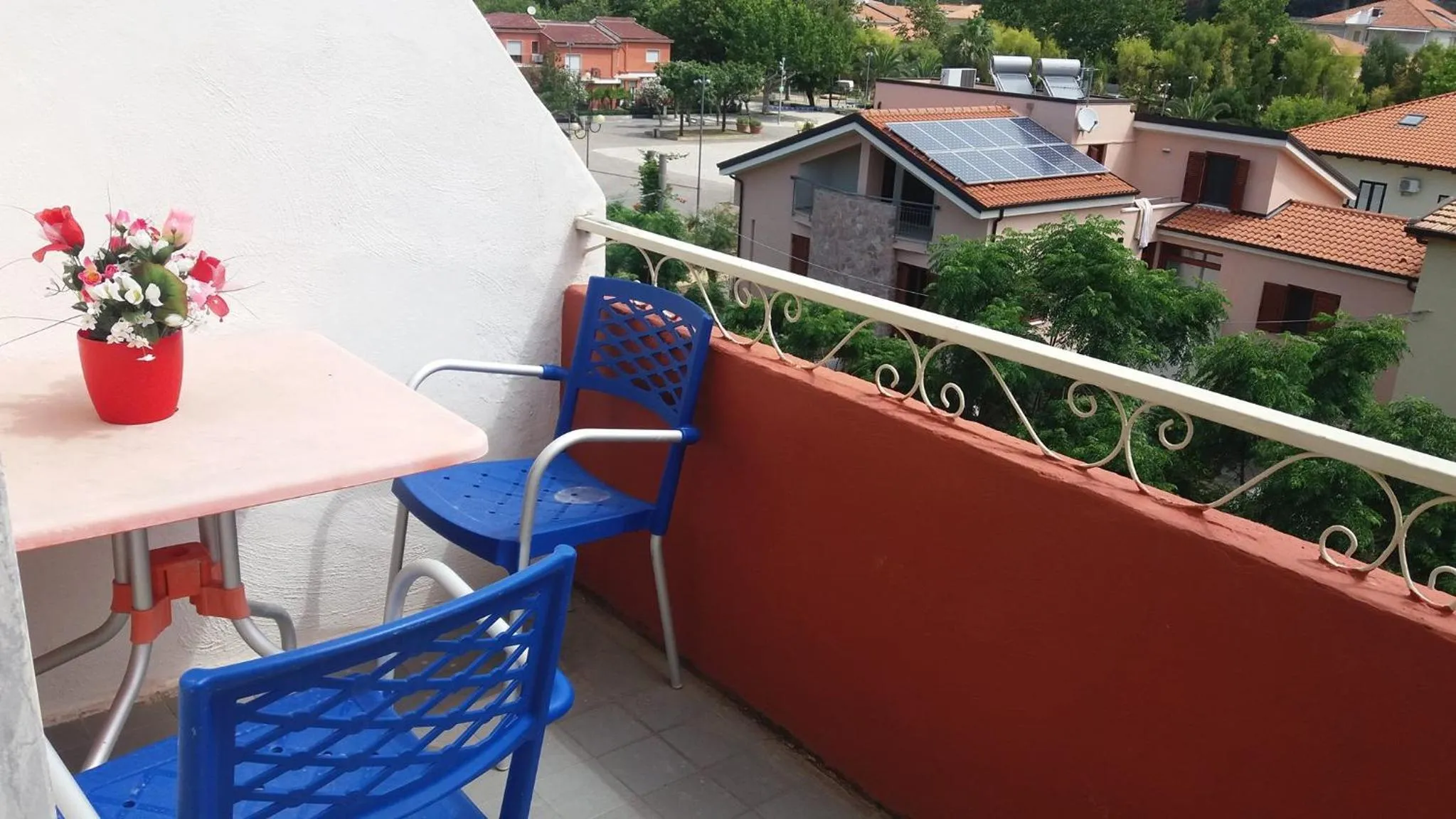 Balcony/Terrace in Hotel Calabria